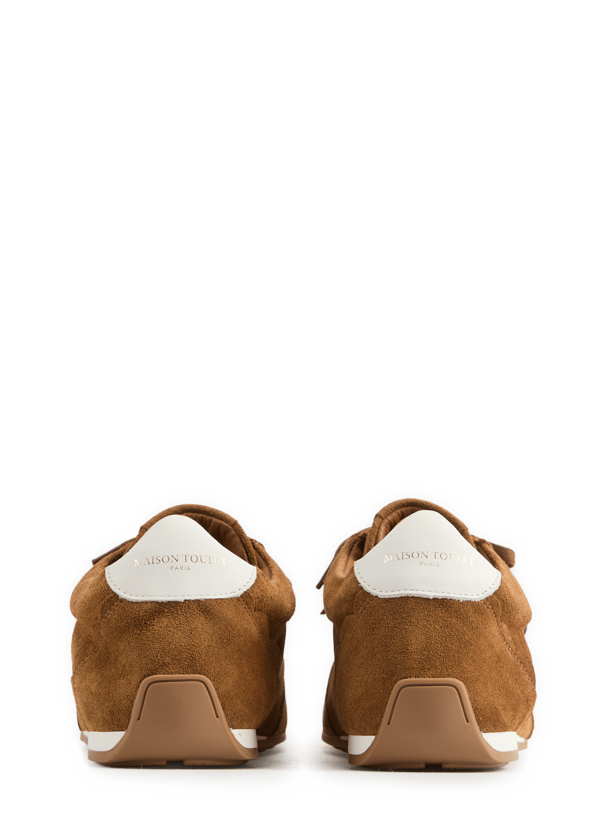 Low-top leather sneakers MAISON TOUFET Brown