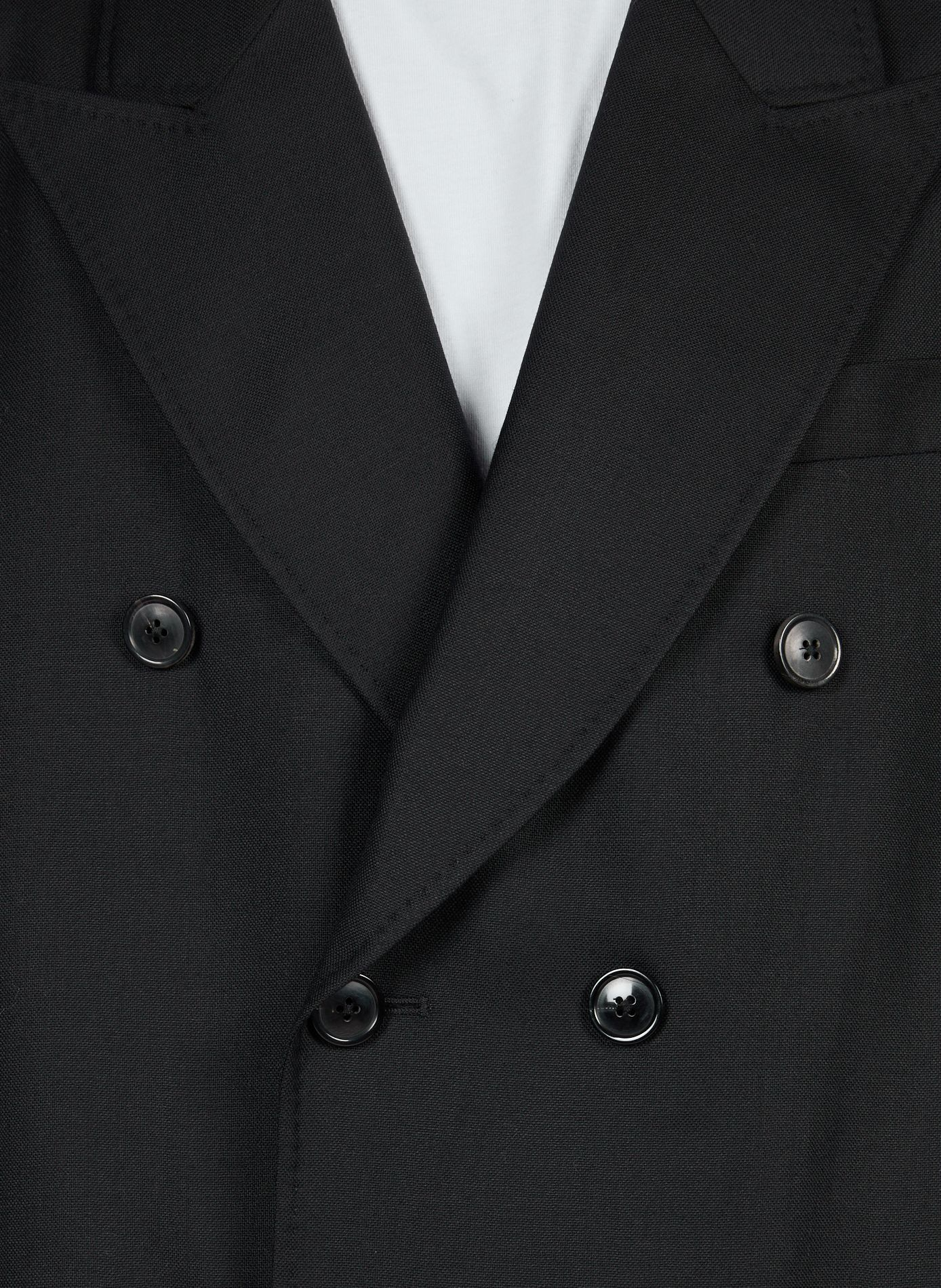Straight wool blazer with a tailored collar OUR LEGACY Black
