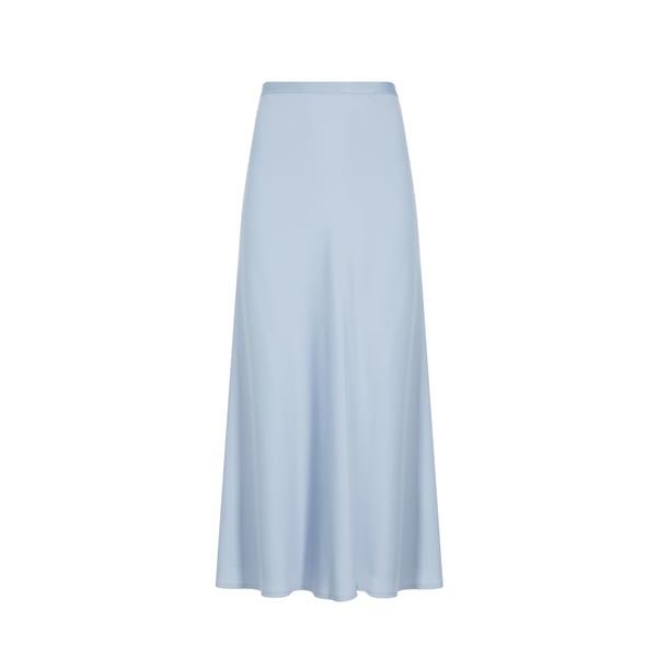 Jupe midi en polyester recyclé