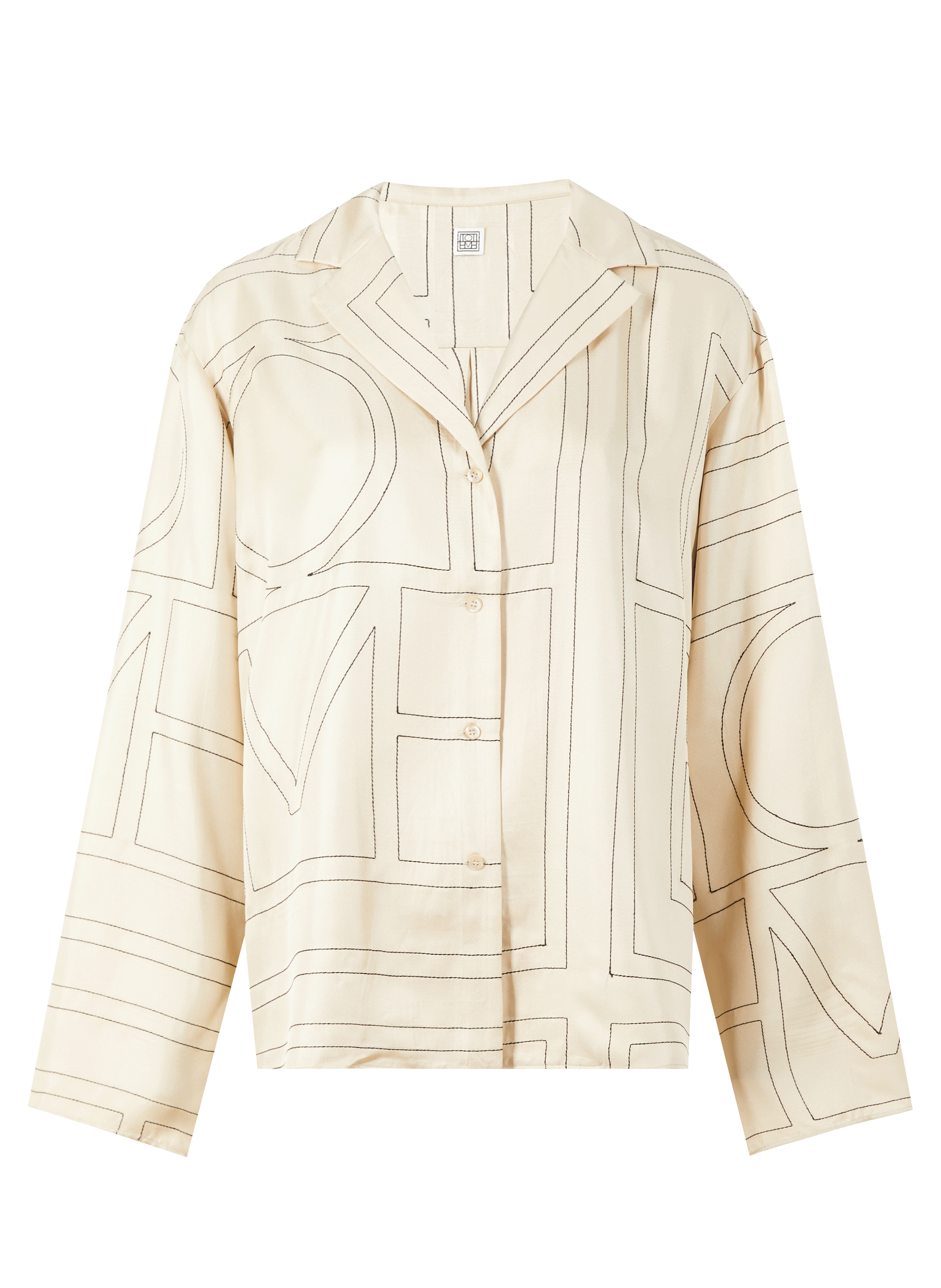 TOTEME Silk shirt Beige