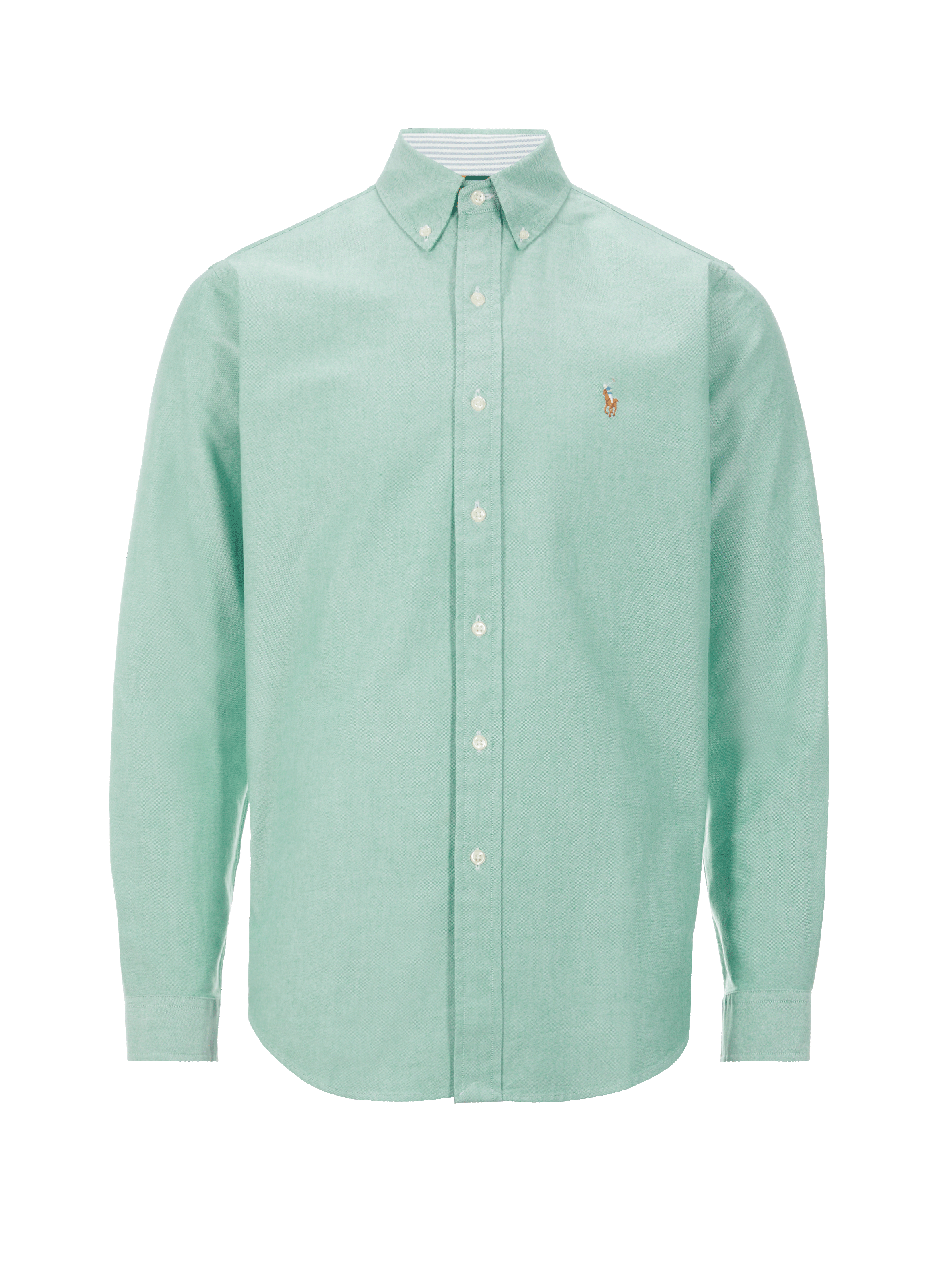 Chemise droite à carreaux en coton