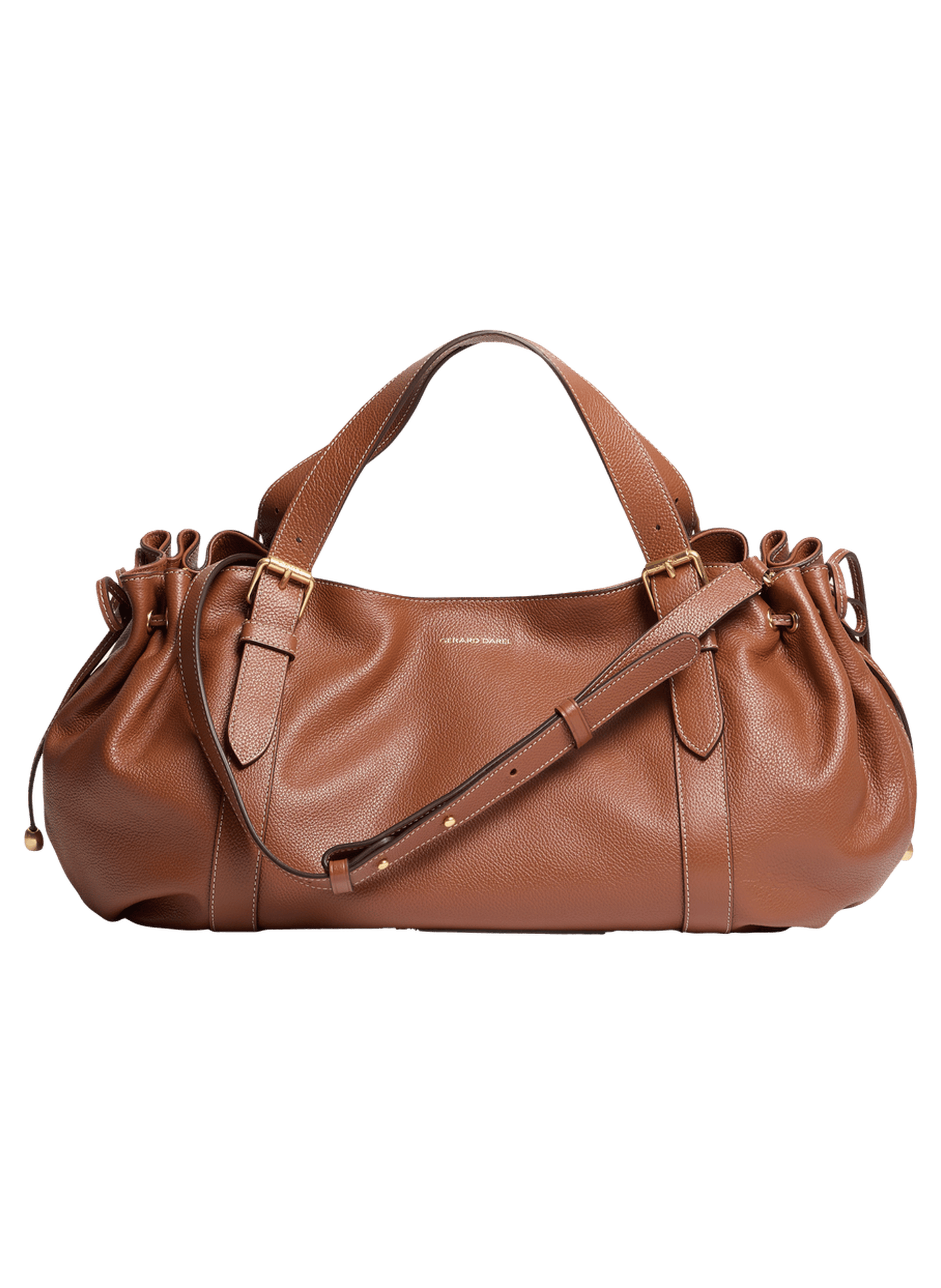 Sac à main en cuir grainé - le 24h GERARD DAREL Beige