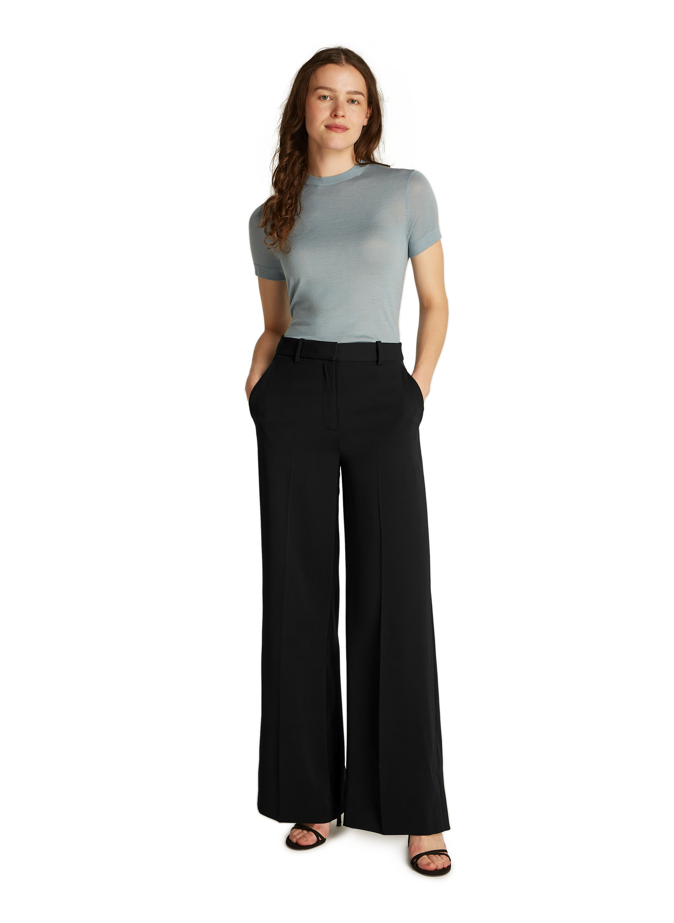 Pantalon slim  CALVIN KLEIN Noir