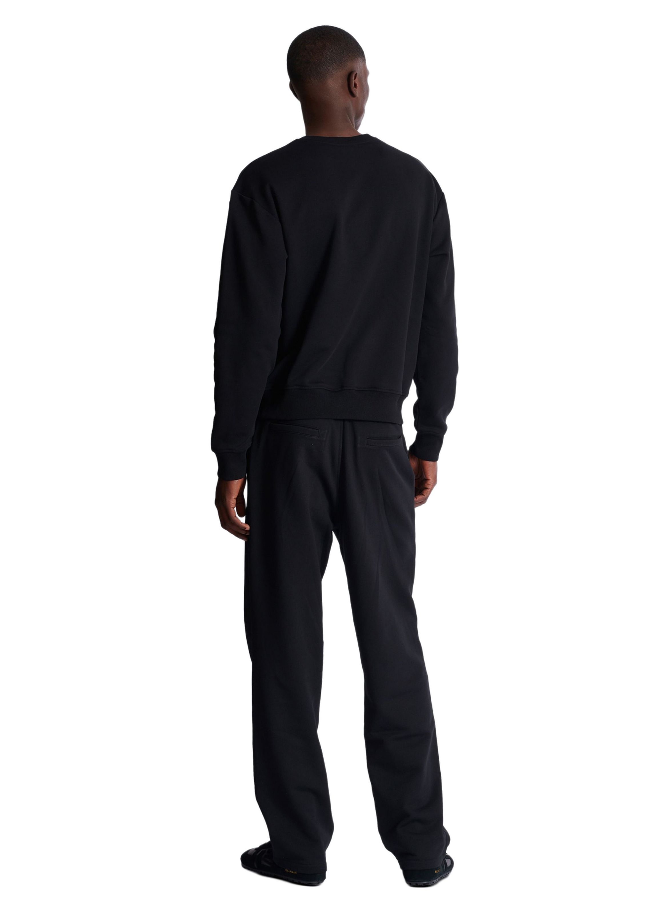 Sweat-shirt imprimé balmain BALMAIN Noir