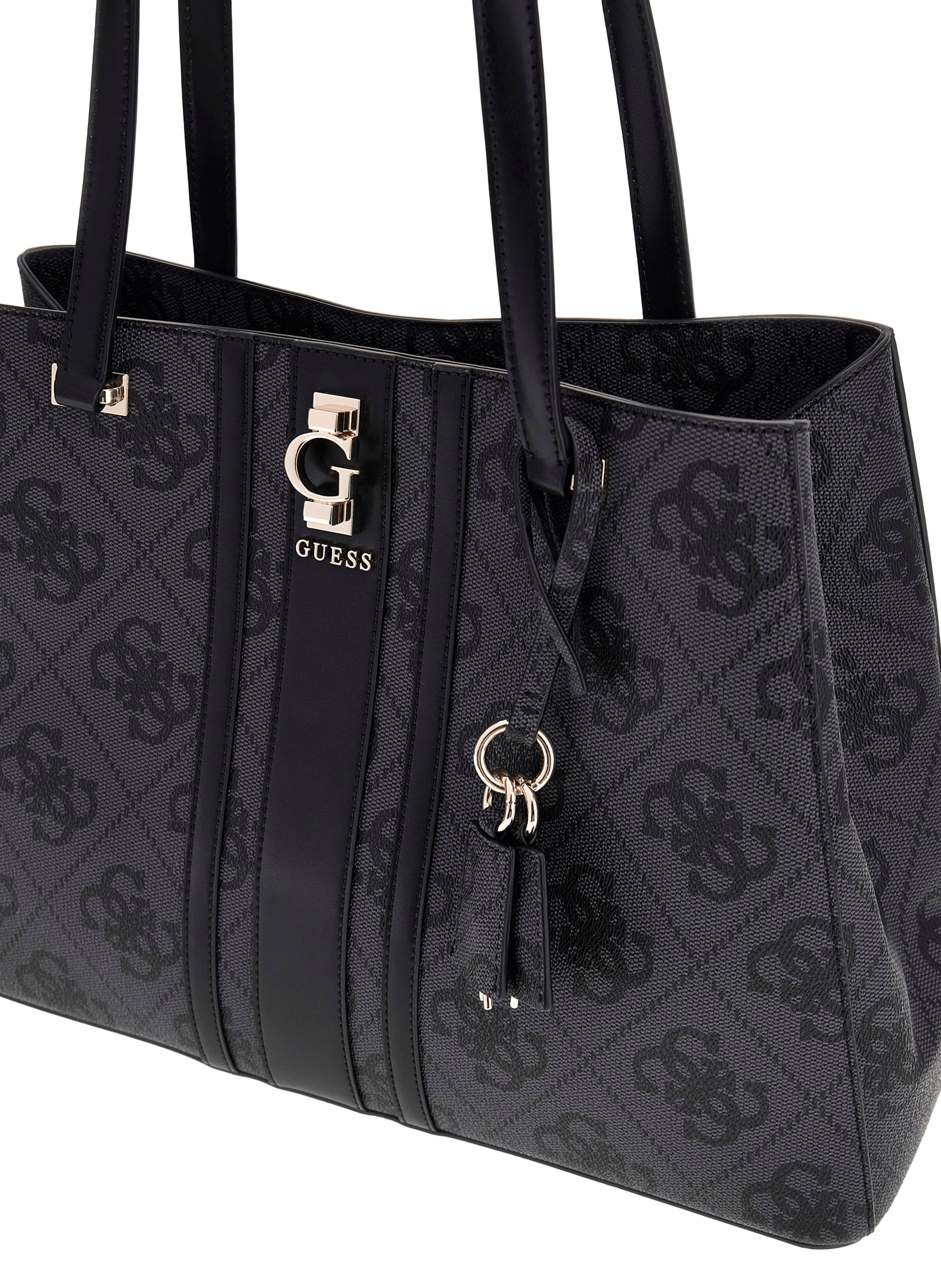 Logo shoulder bag GUESS Grey