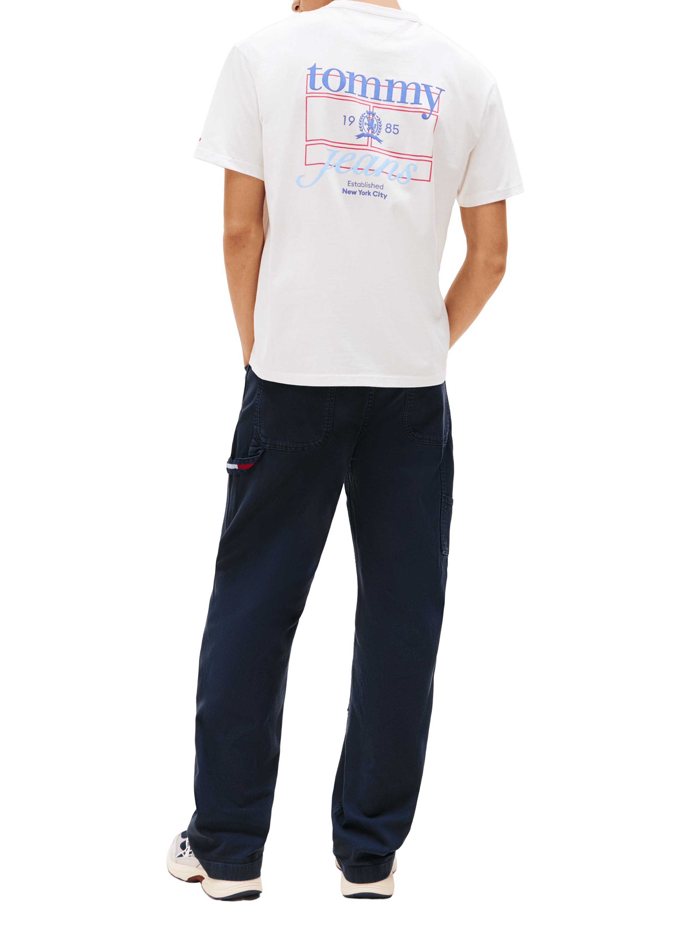 Classic Cotton T-Shirt TOMMY HILFIGER White