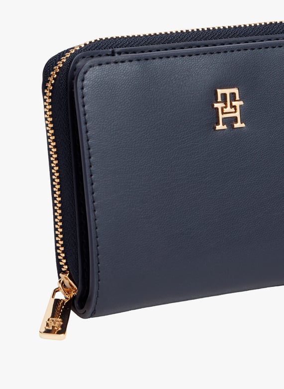 Portefeuille à logo | Bleu by TOMMY HILFIGER Portefeuille à logo Bleu