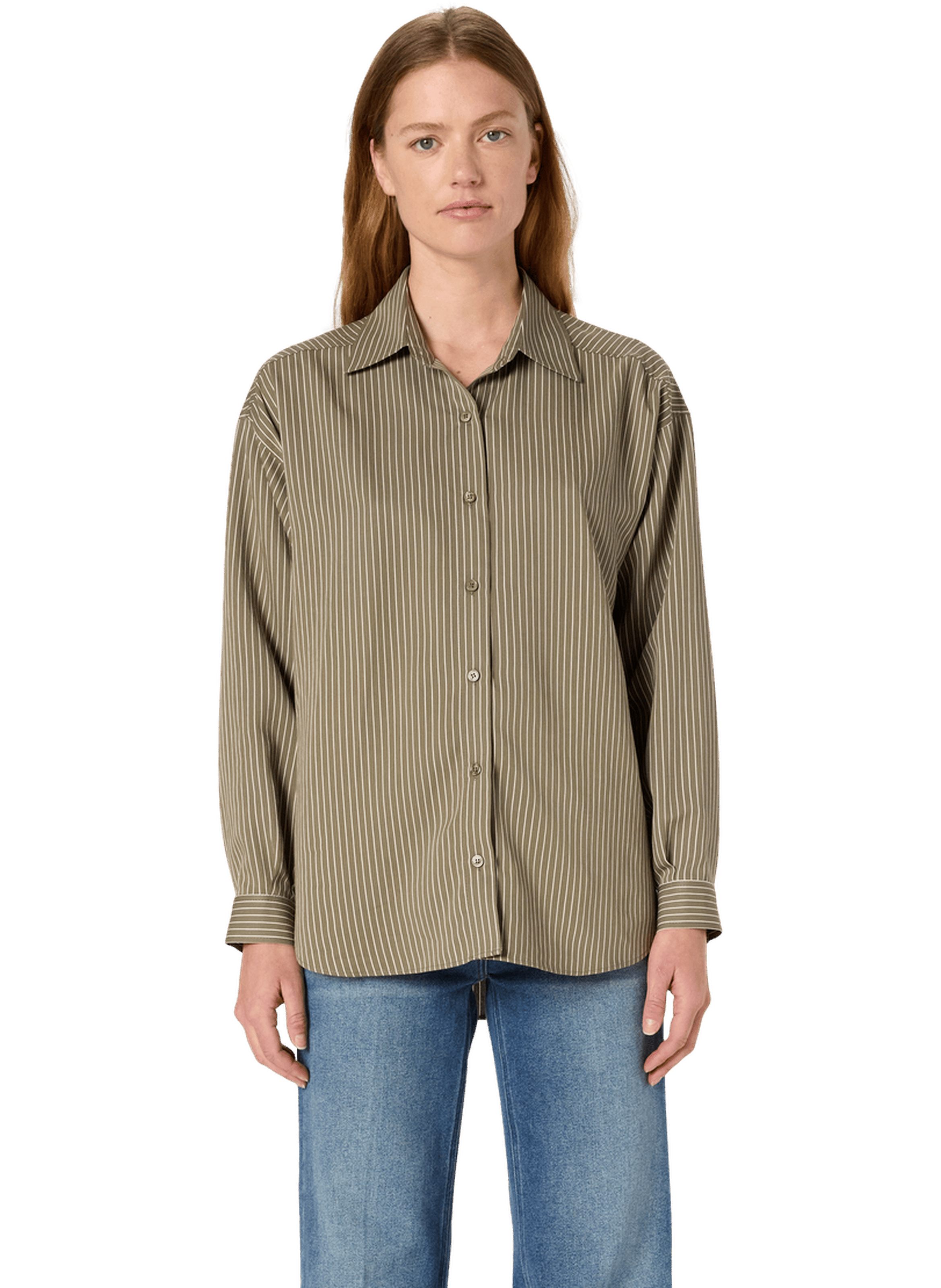 Chemise rayée - azelie GERARD DAREL Vert