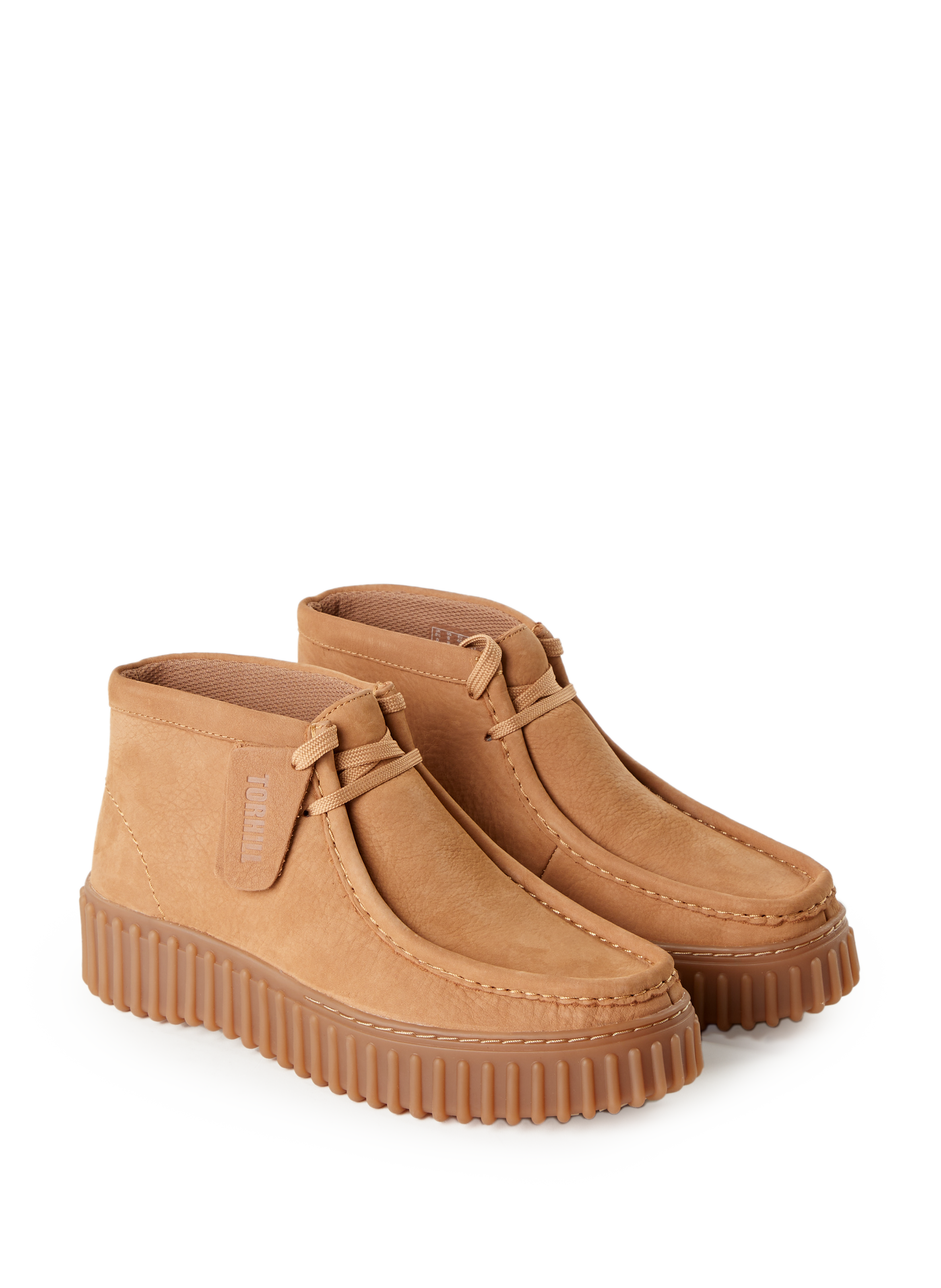 Derbies Torhill en cuir  CLARKS Marron