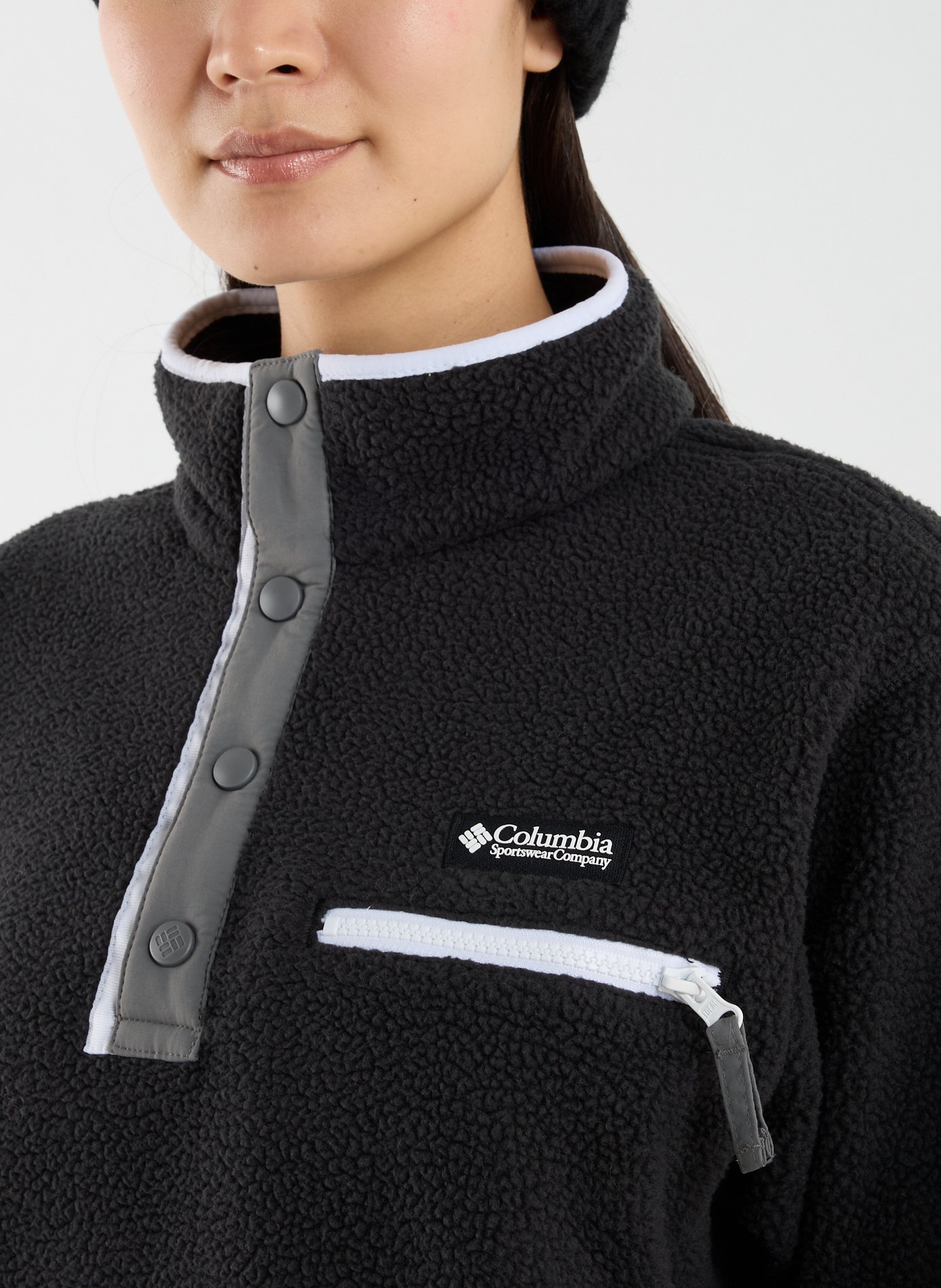 Pull duveteux  COLUMBIA Noir