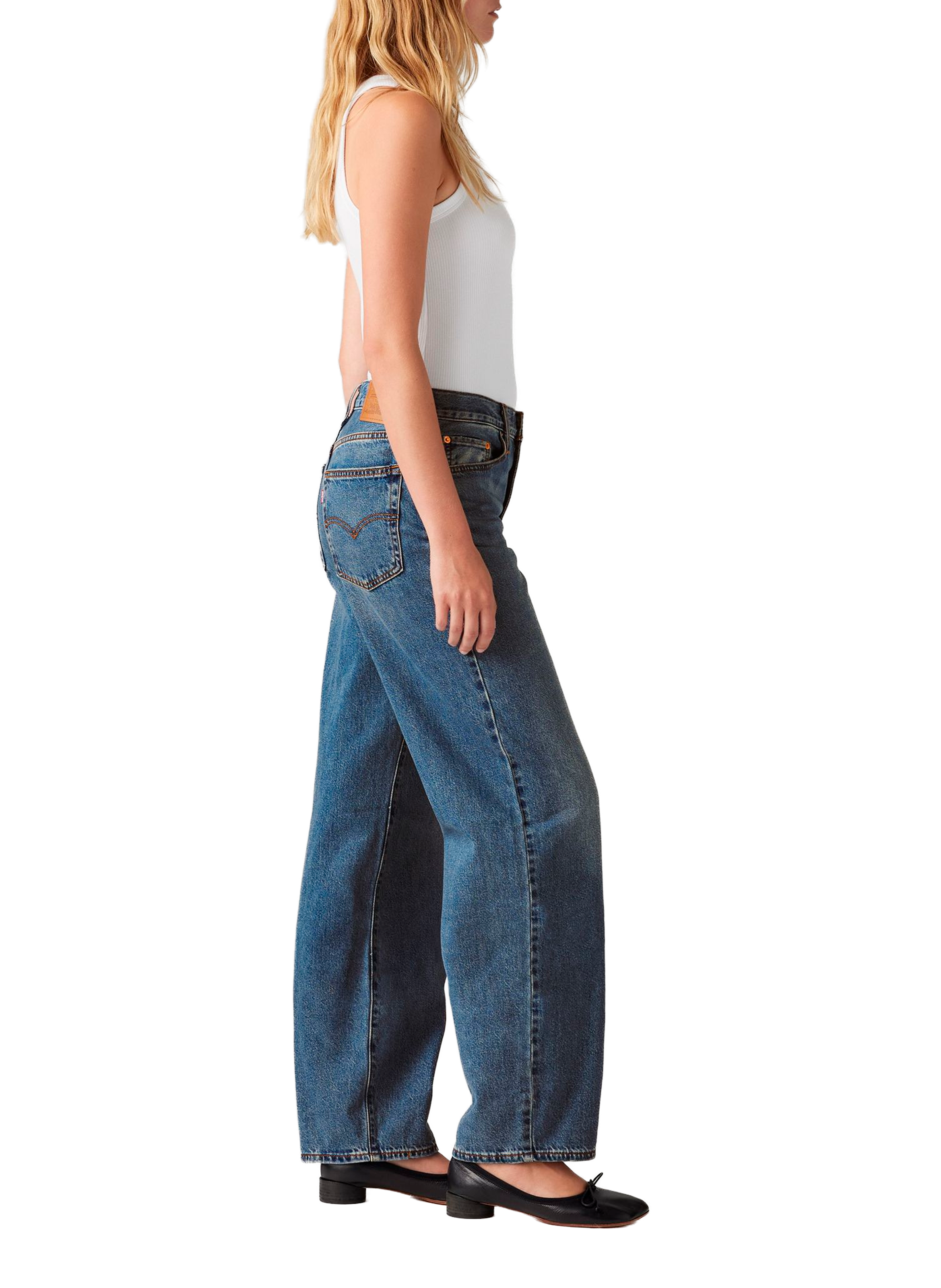 <p>Baggy dad jeans 0072 in cotton</p> LEVI'S Blue