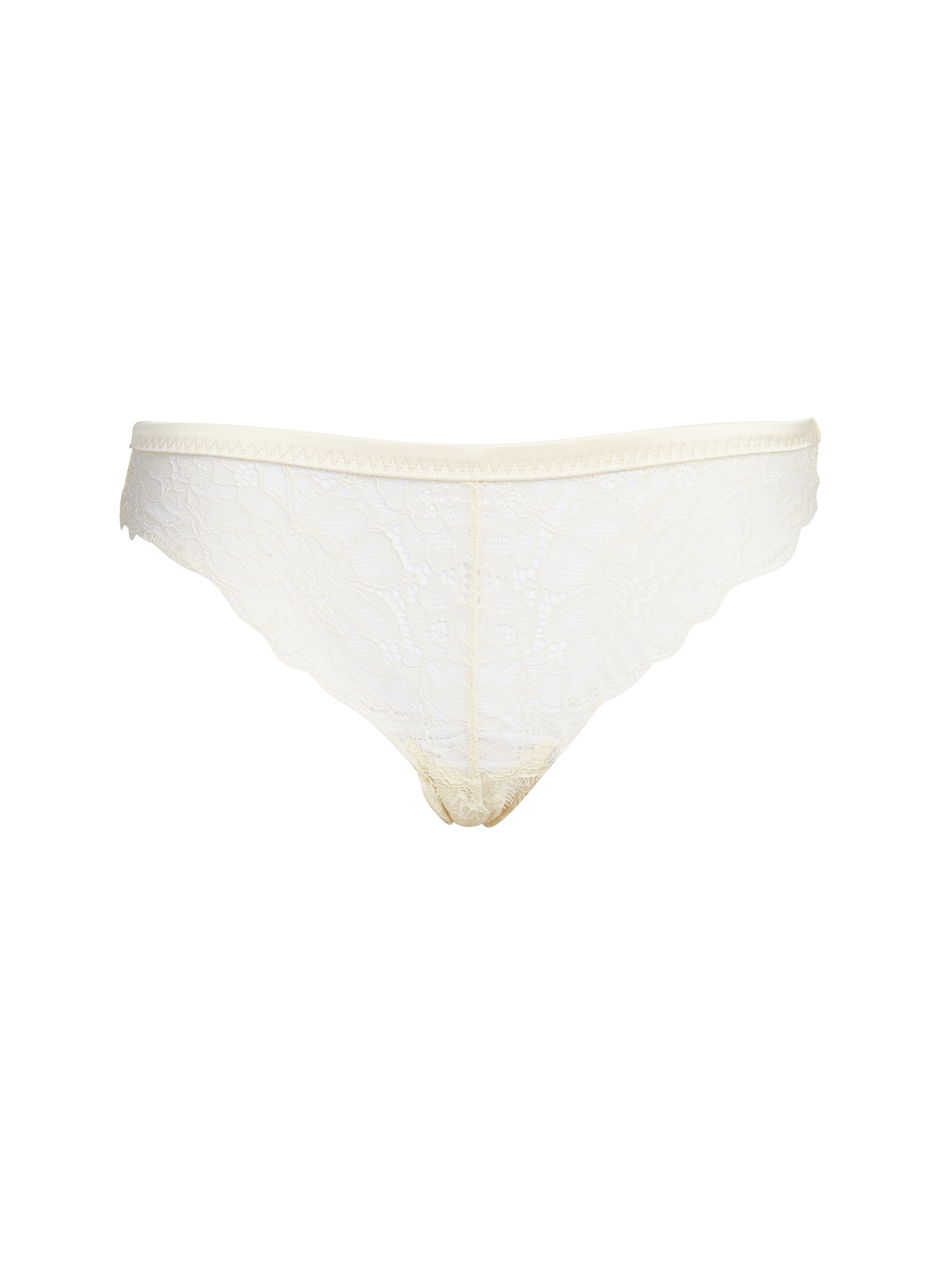 Tanga Gloria en dentelle LOVE STORIES Beige