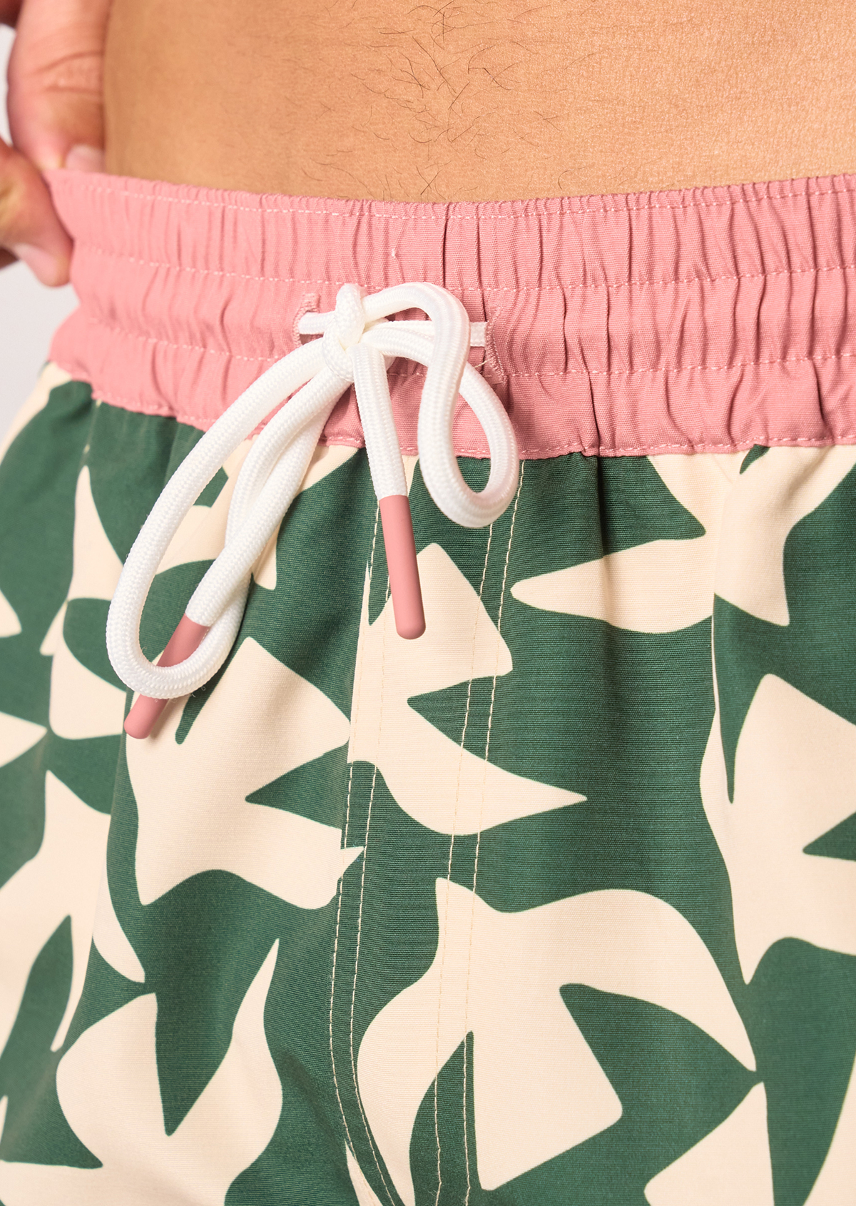 Short de bain en polyester recyclé BILLYBELT Vert