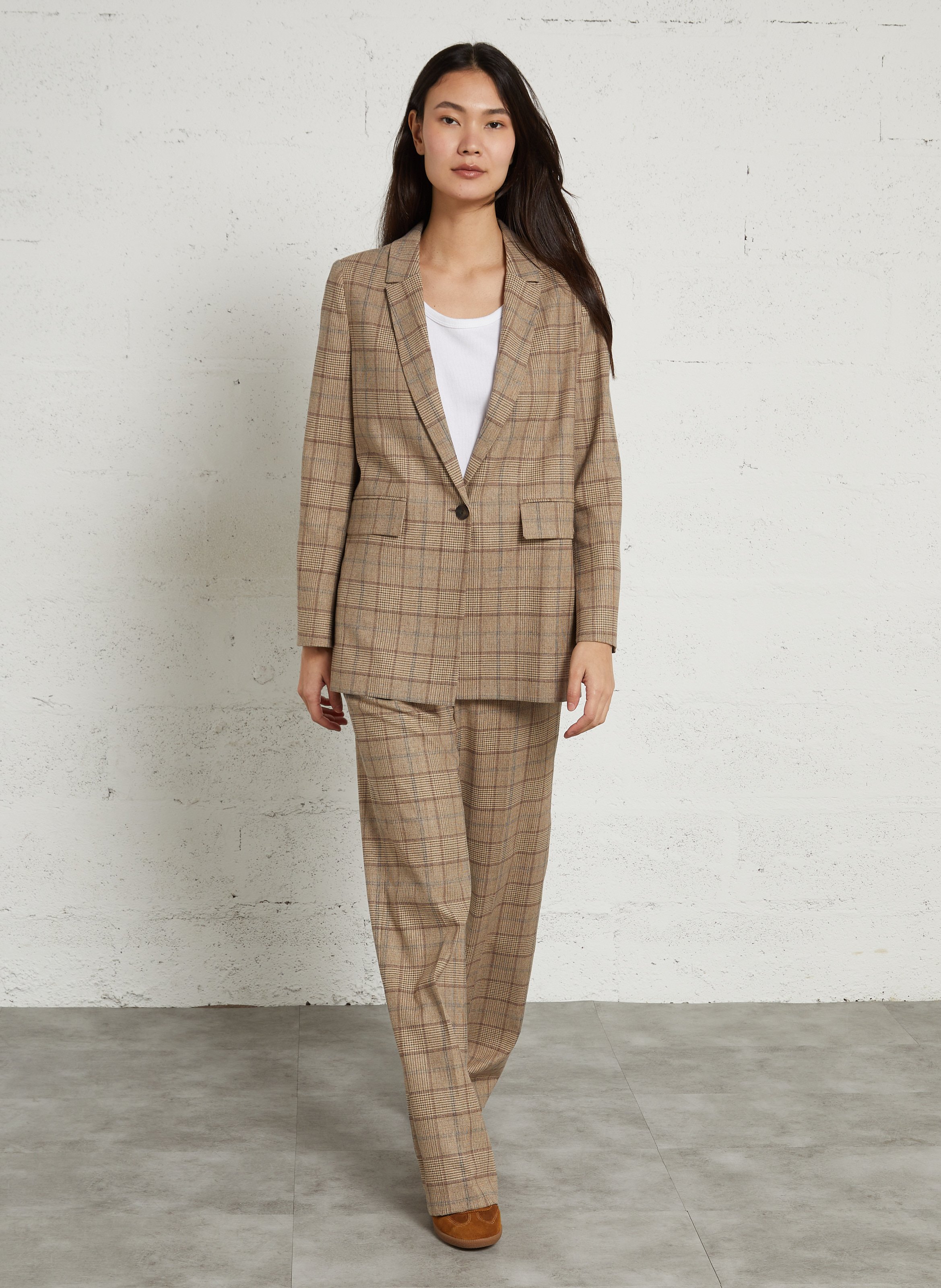 Pantalon de tailleur nelia MAISON 123 Beige