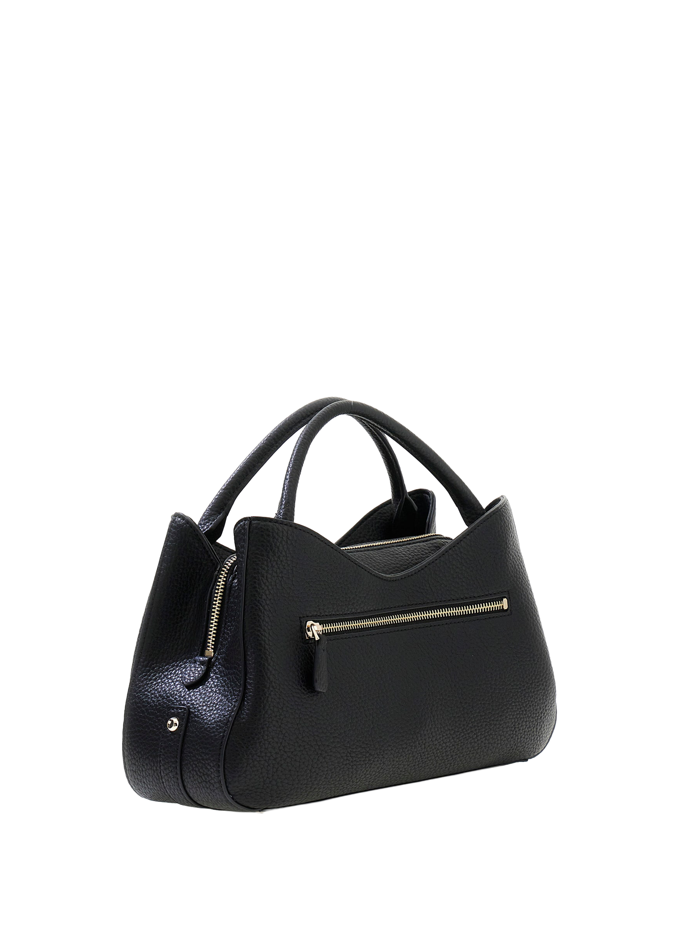 Borsa a mano Jessa con logo GUESS Nero