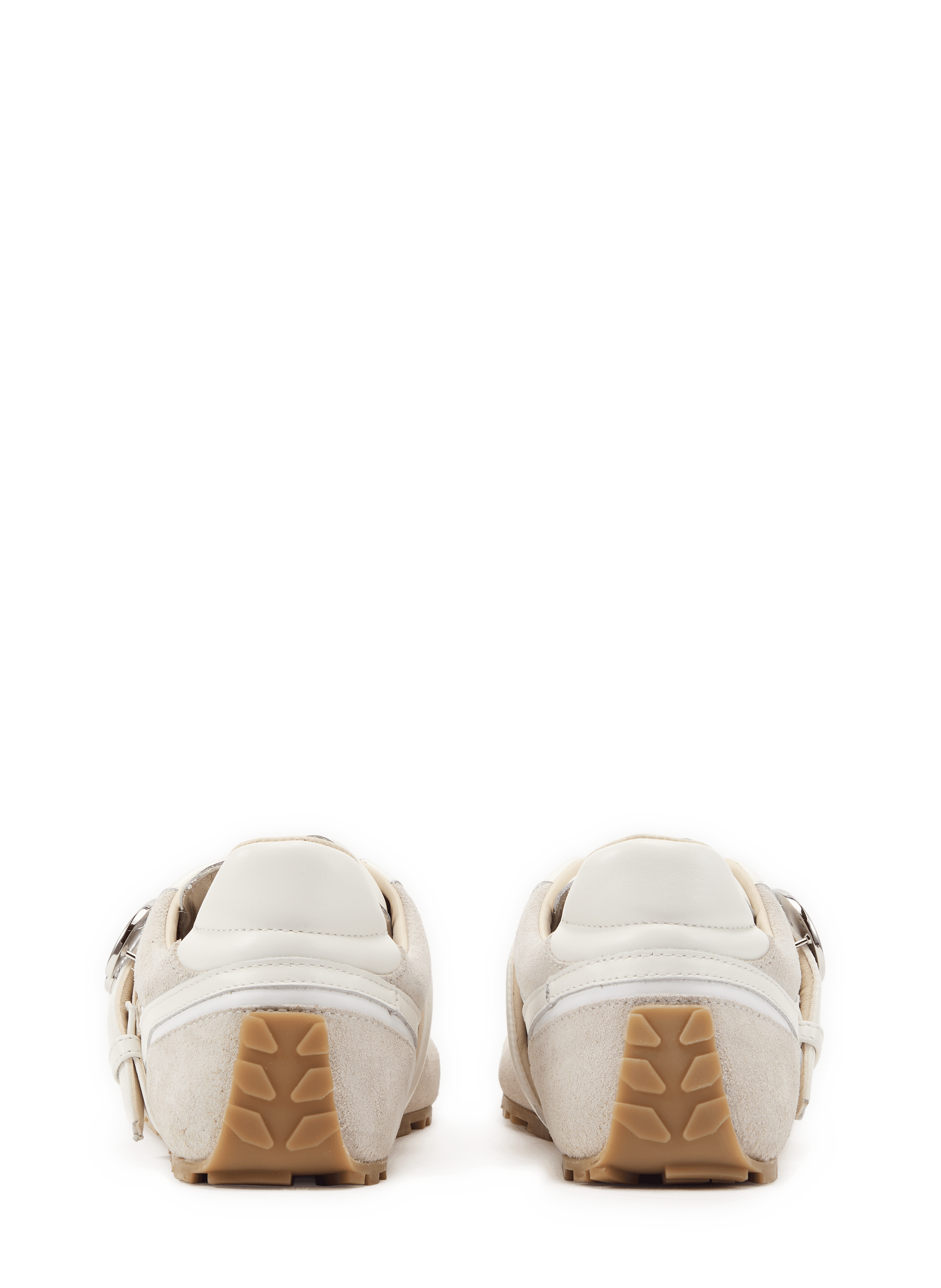 Baskets basses 5T en cuir daim COPERNI Blanc