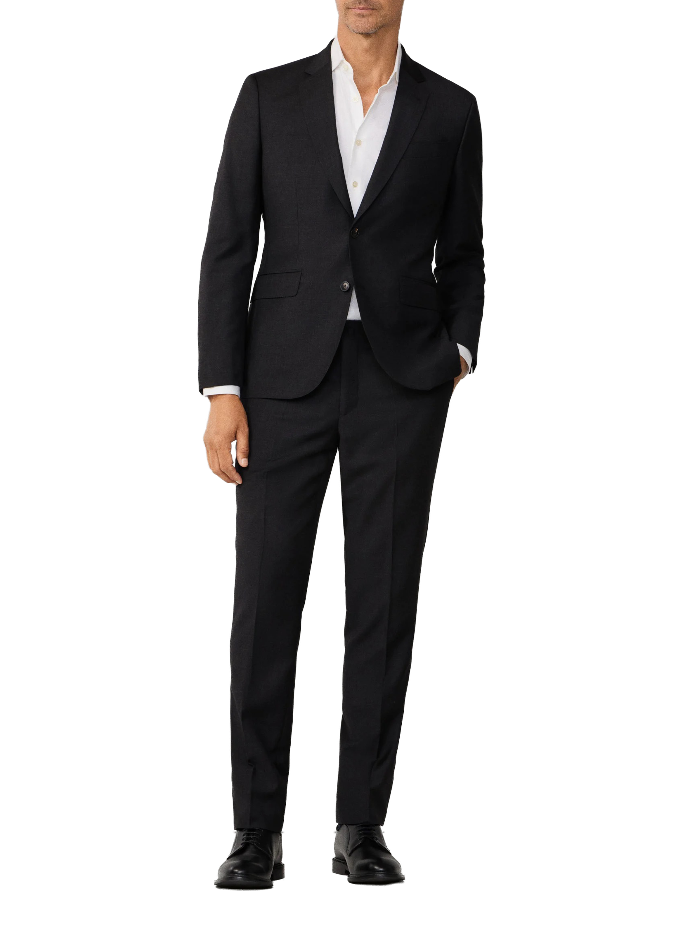 Houndstooth wool jacket HACKETT Grey