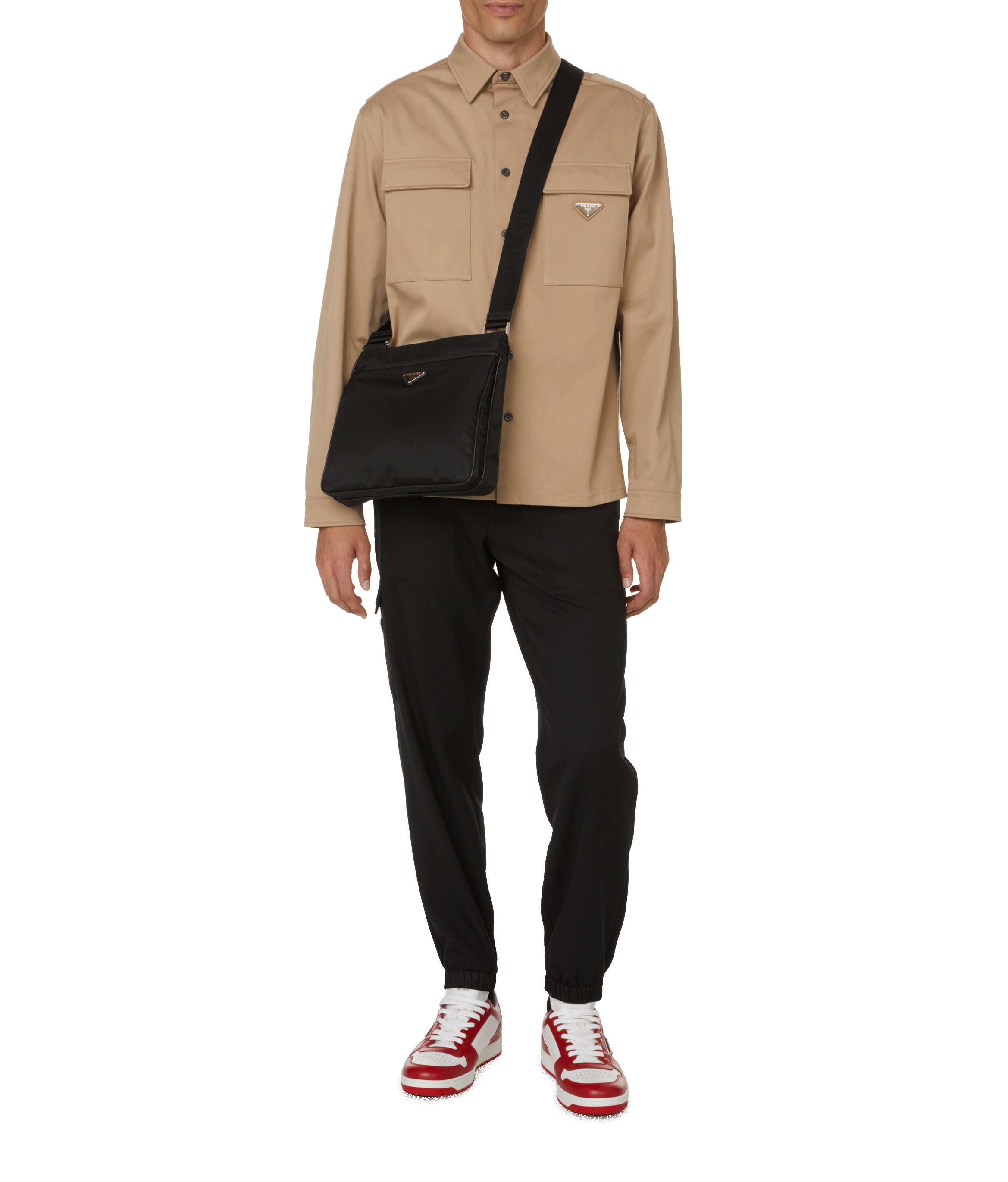 Re-Nylon shoulder bag PRADA Black