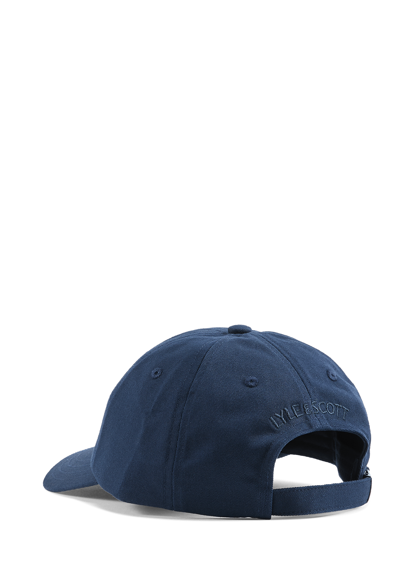 Kappe mit Logo aus Baumwolle LYLE & SCOTT Blau