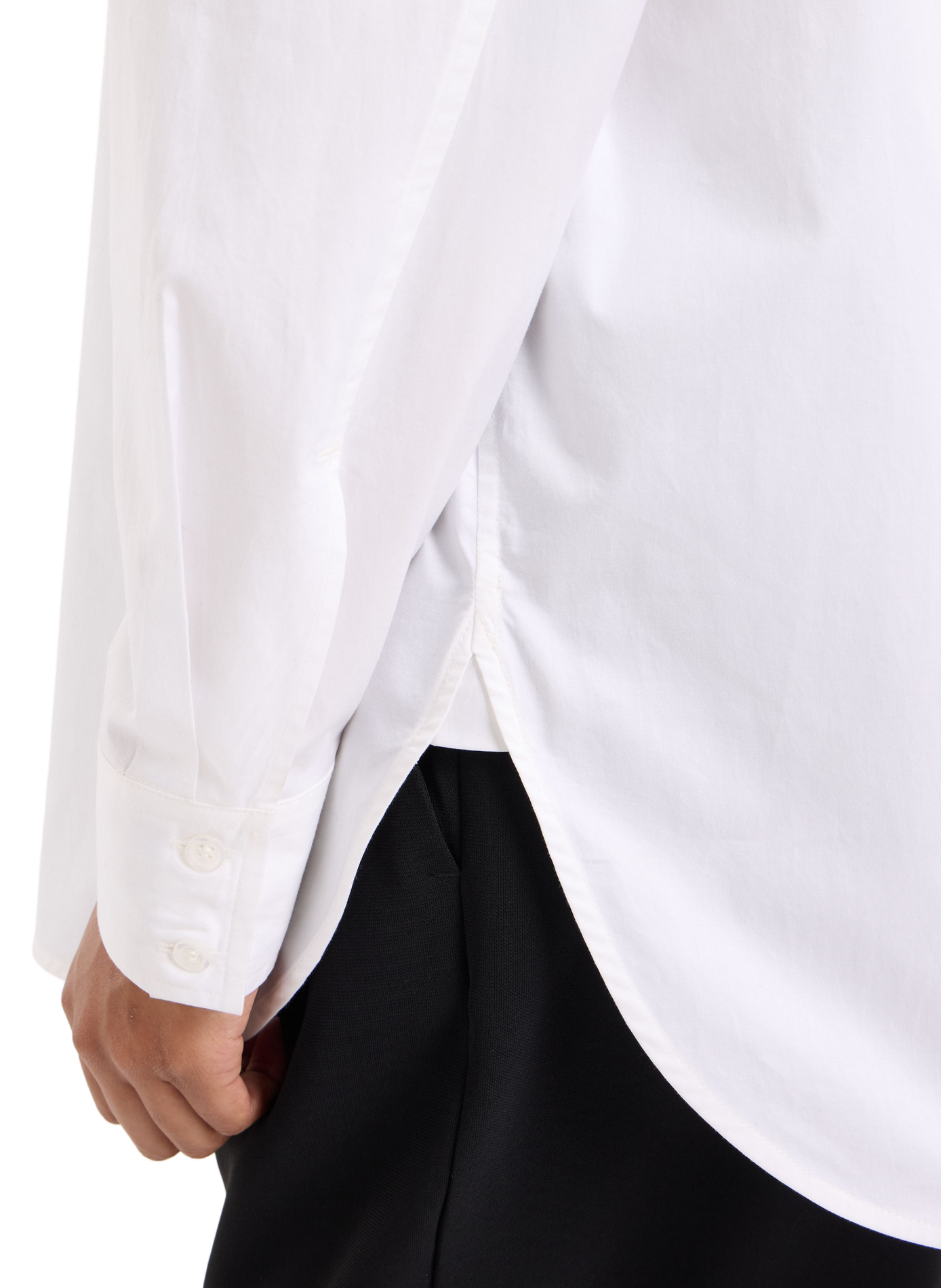 Straight shirt Allowa SAISON 1865 White