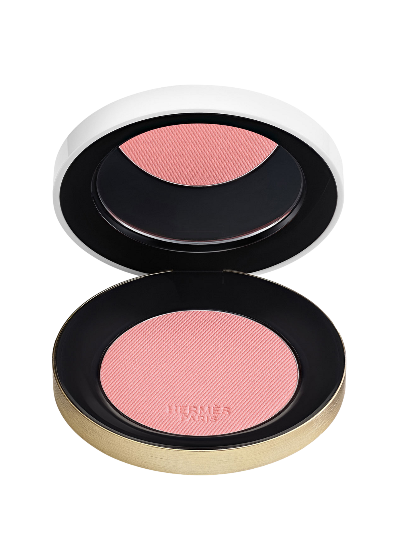 Rose Hermès, fard à joues Silky Blush, Rose Pommette HERMÈS Rose plume