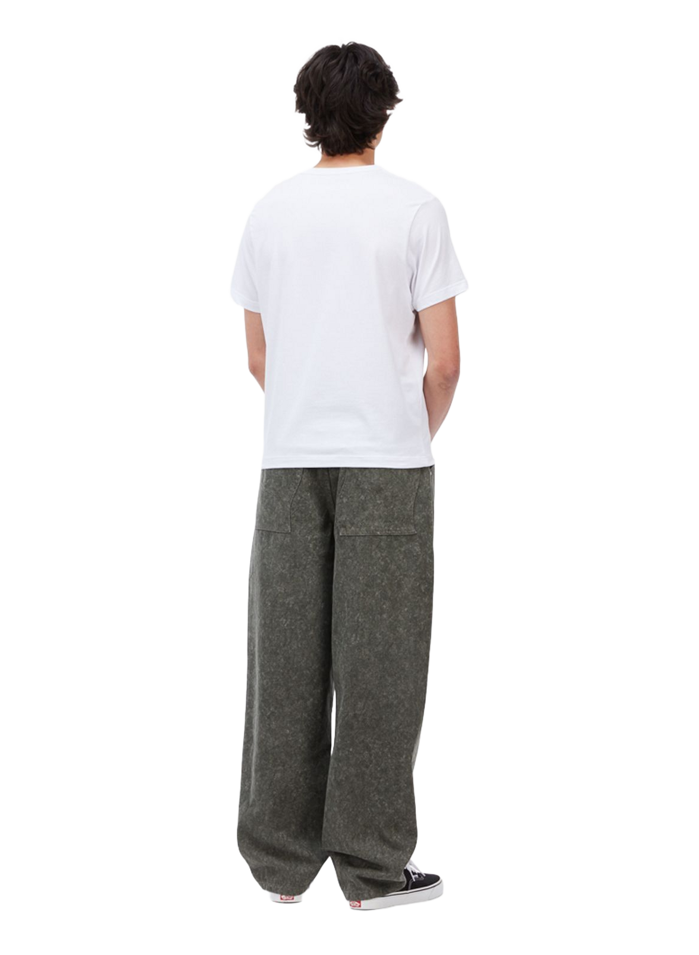 Wide-leg cotton jeans DIME Grey