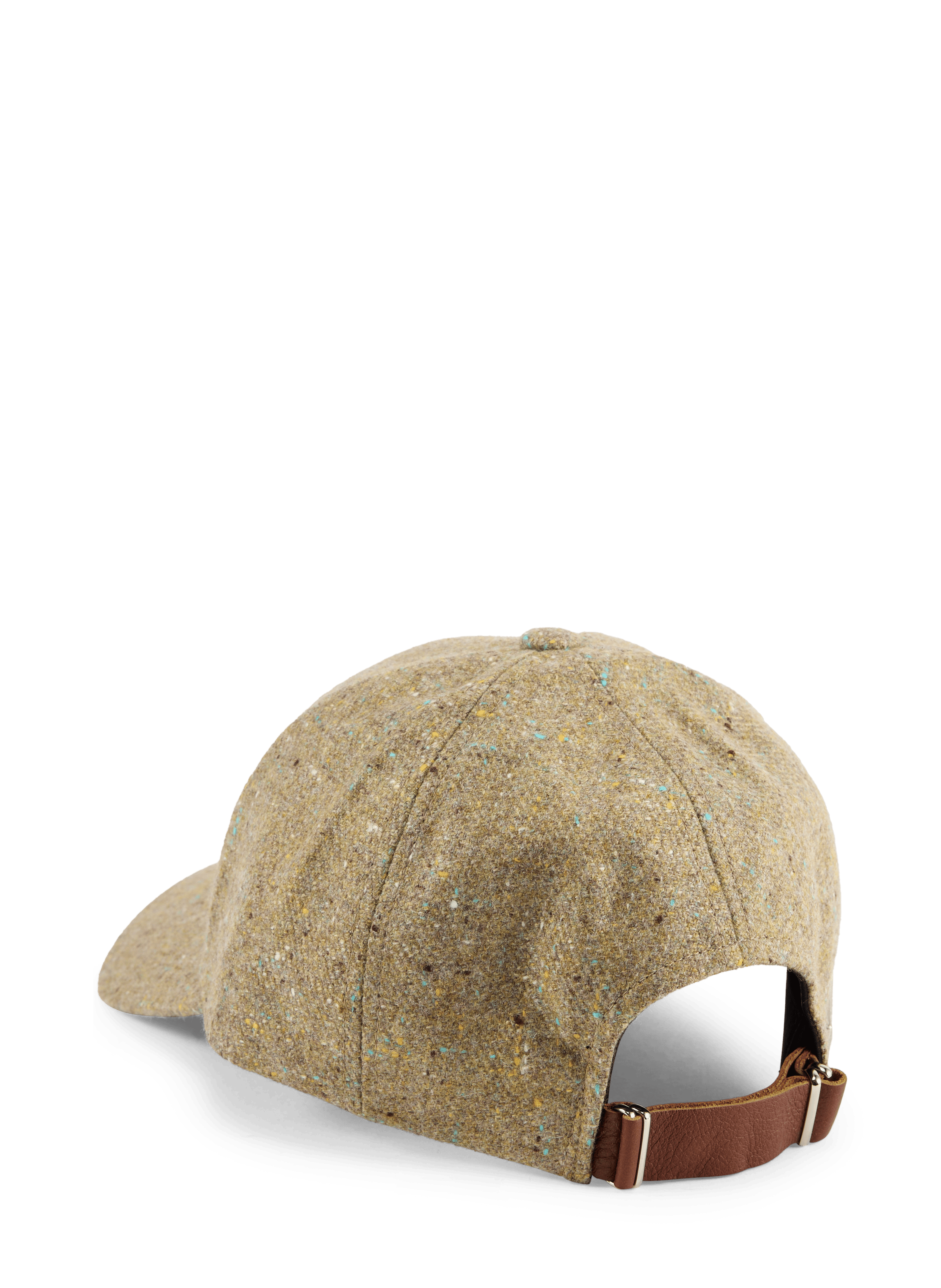 Casquette en laine et cachemire  VARSITY Kaki