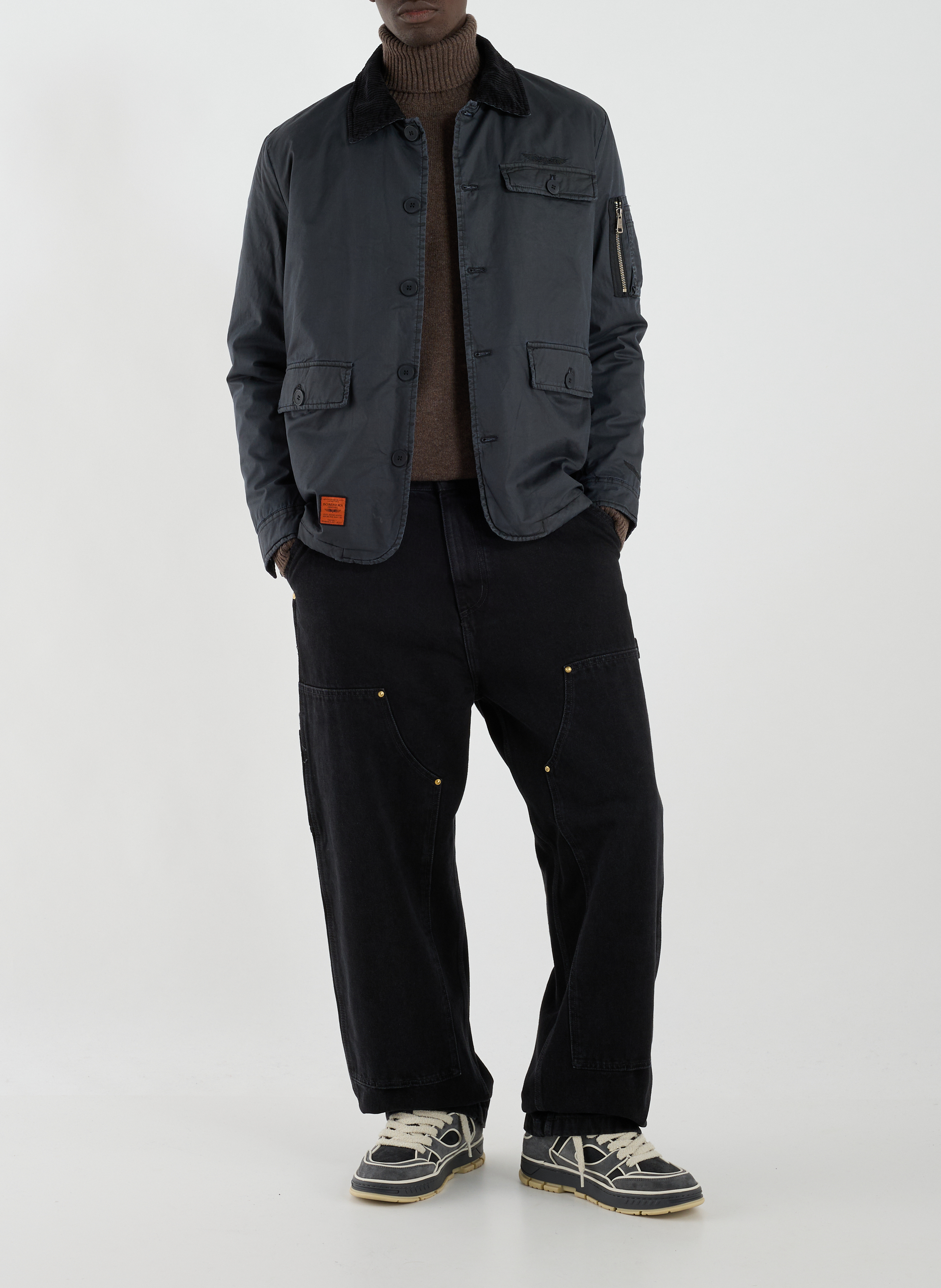 Jas Rosser BOMBERS ORIGINAL Zwart