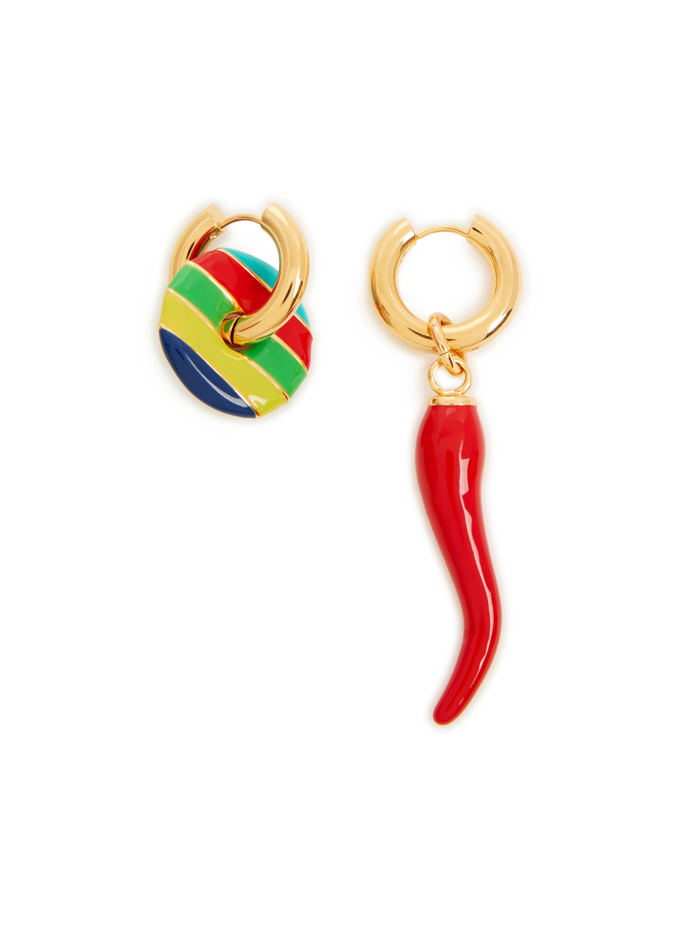 TIMELESS PEARLY Chilli earrings Multicolour