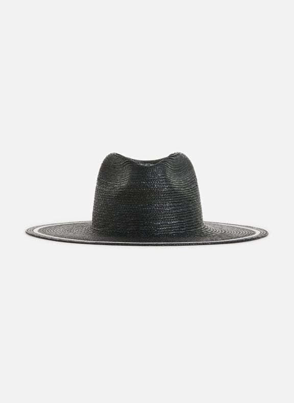 Chapeau en paille Noir by SAISON 1865 SAISON 1865 Chapeau en paille Noir
