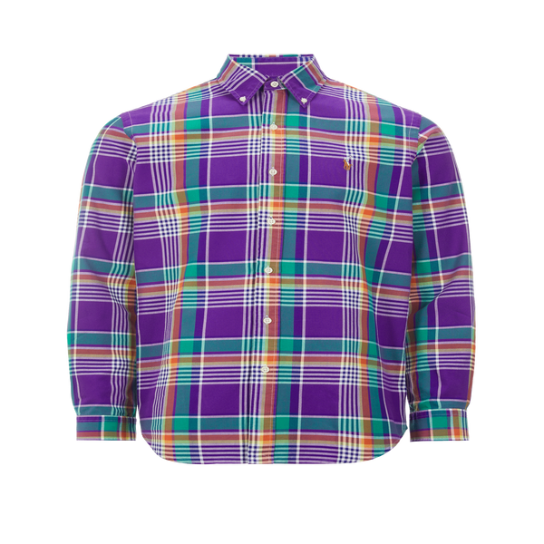 Polo Ralph Lauren Straight Cotton Check Shirt In Multi