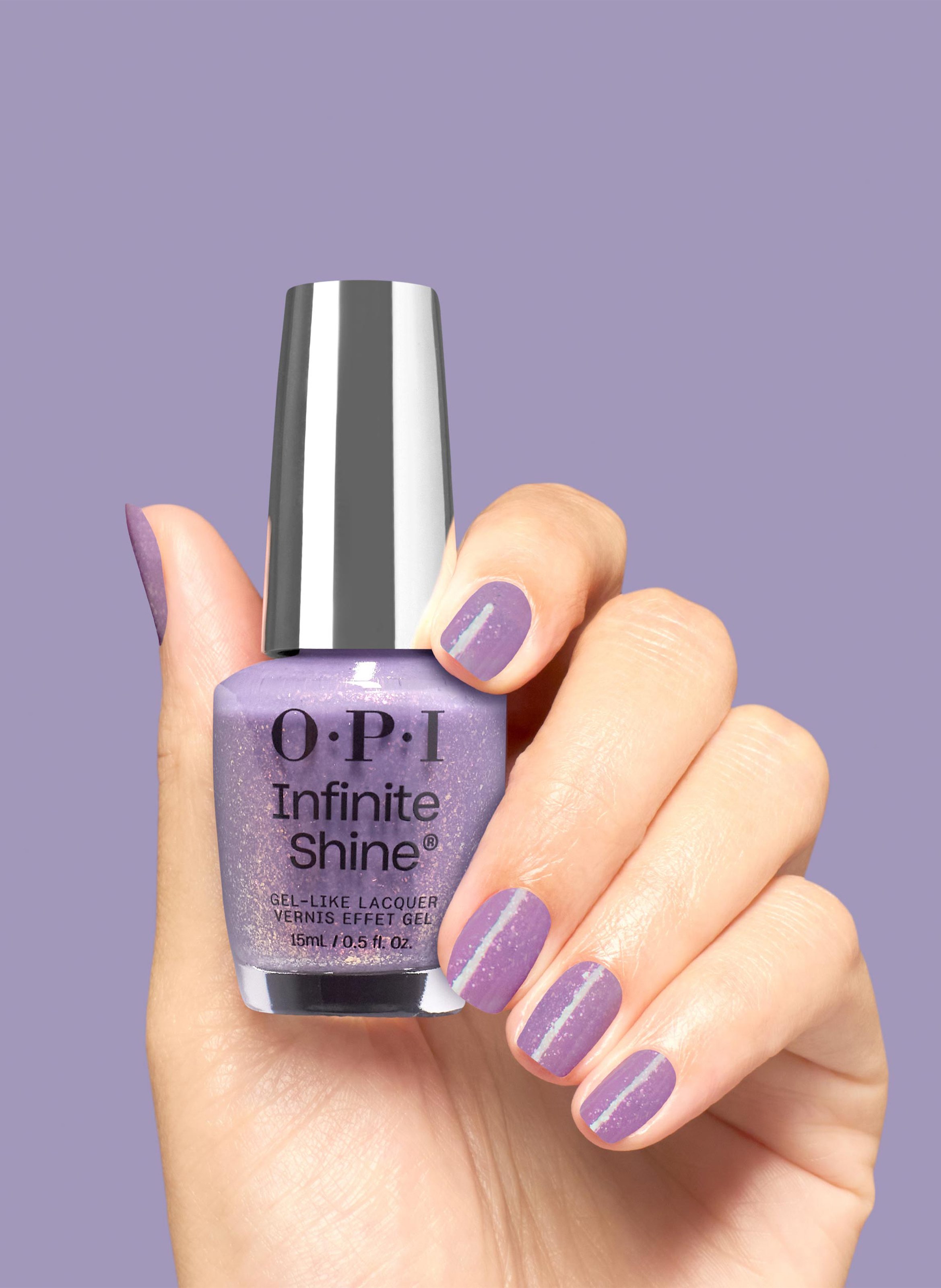 Long-lasting gel effect nail polish OPI Isl166