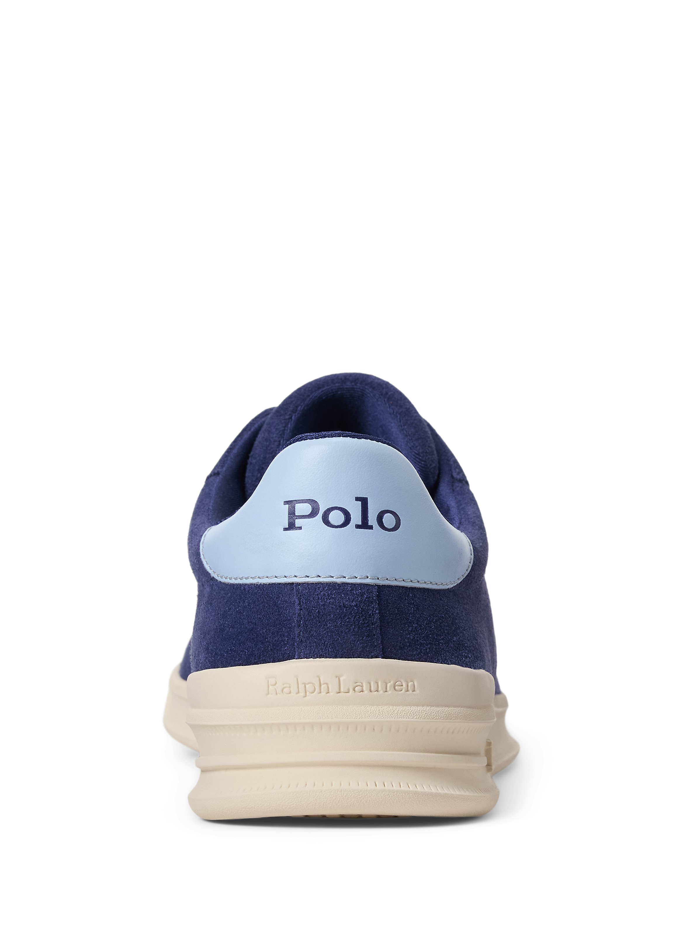 Baskets traditionnelles Court II en daim POLO RALPH LAUREN Bleu