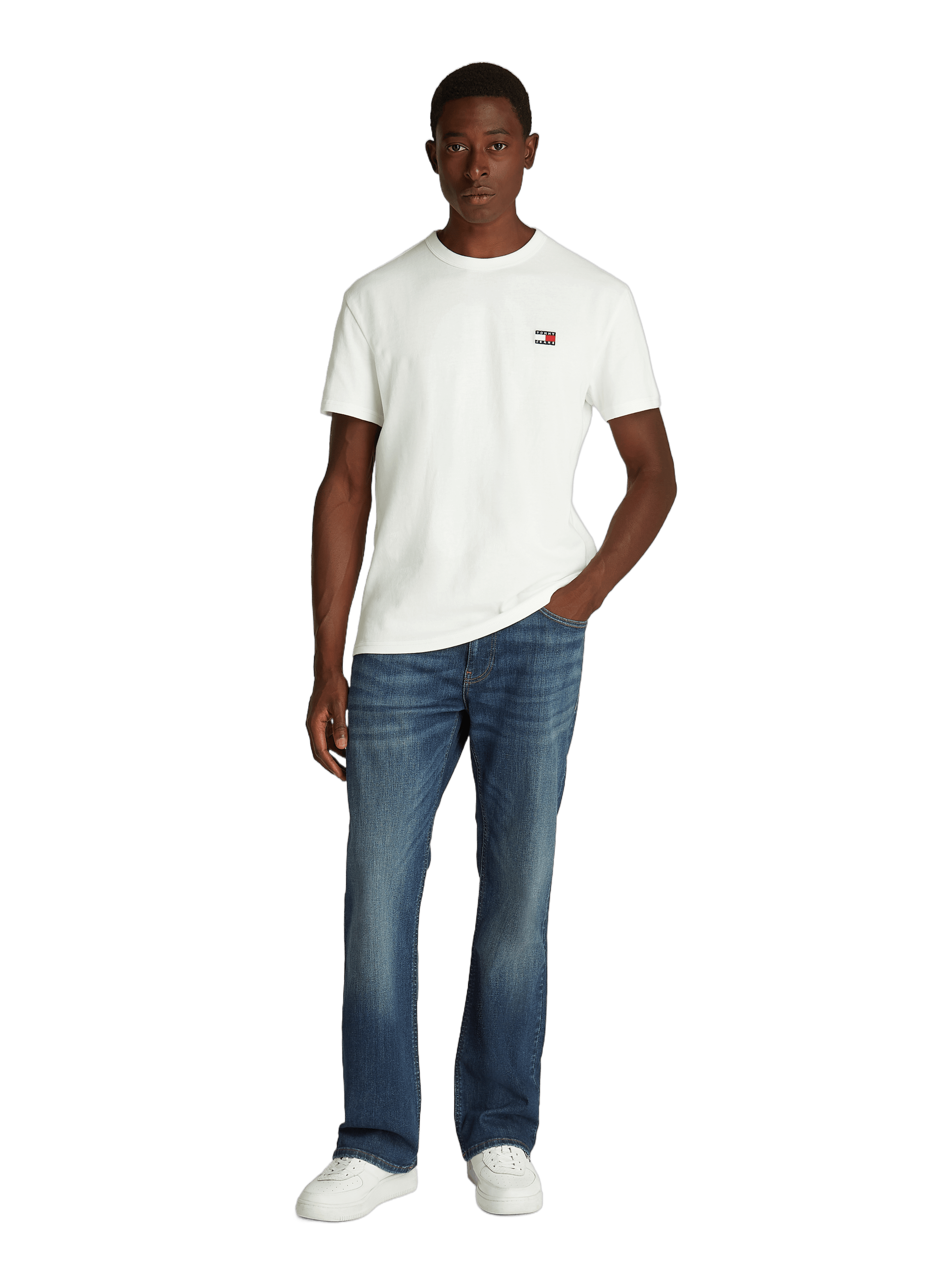 Cotton T-shirt TOMMY HILFIGER White