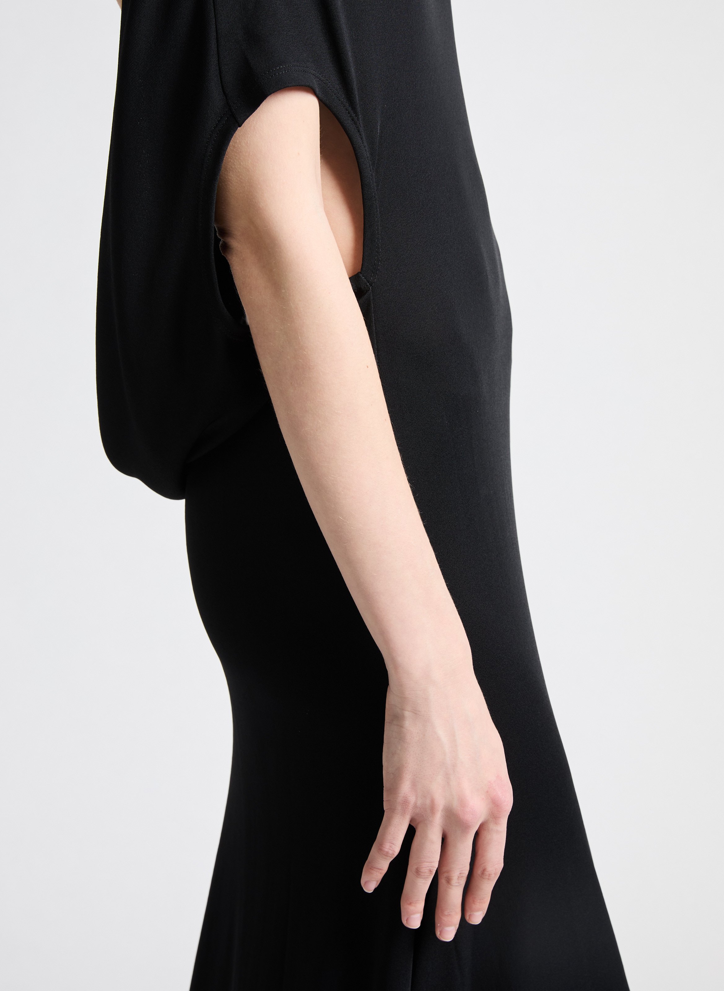 La robe Salerno JACQUEMUS Noir