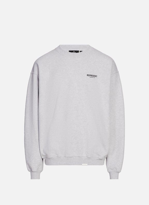 Cotton sweatshirt Black by REPRESENT REPRESENT Cotton sweatshirt Black