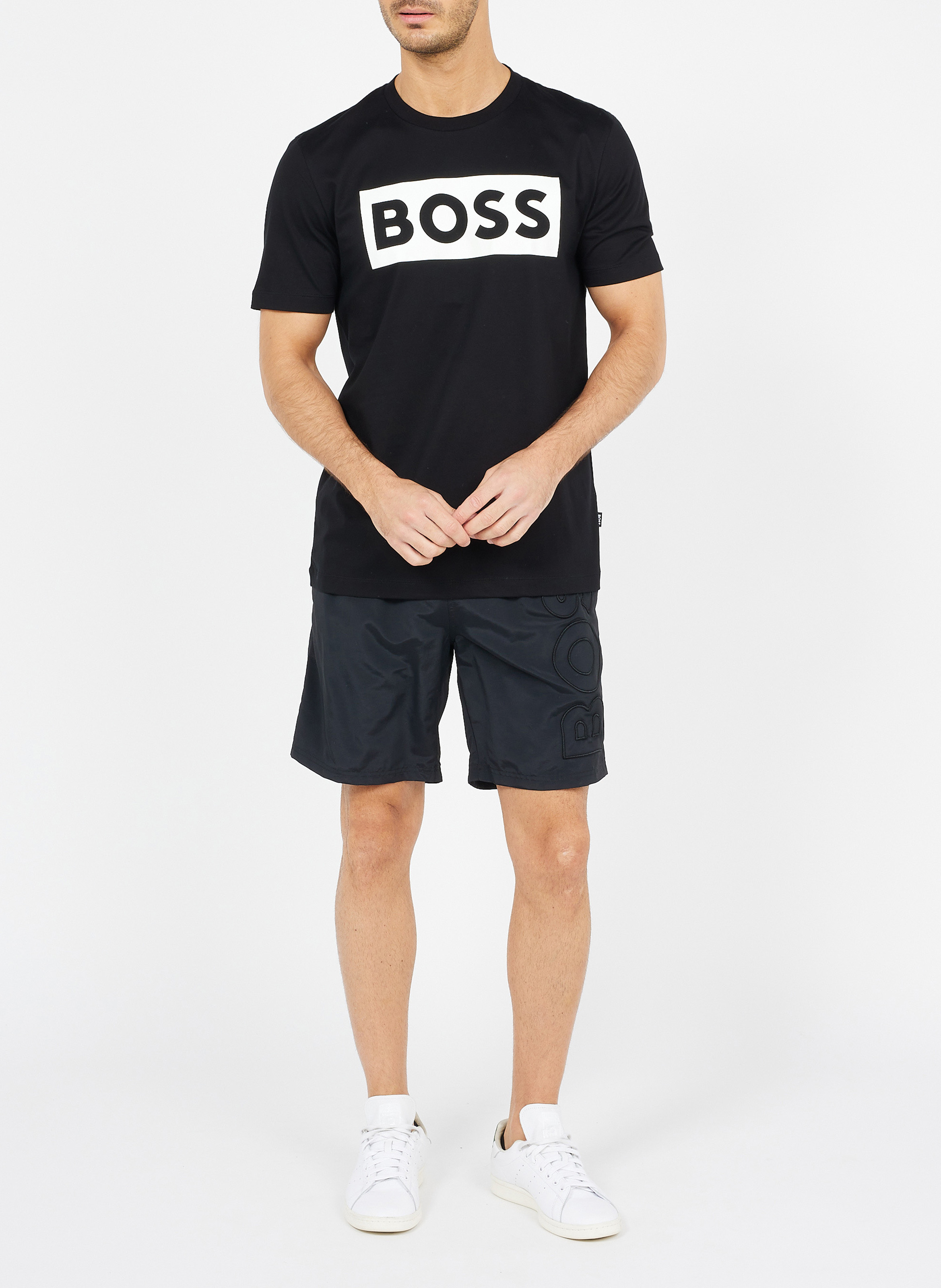 Short de bain BOSS Noir