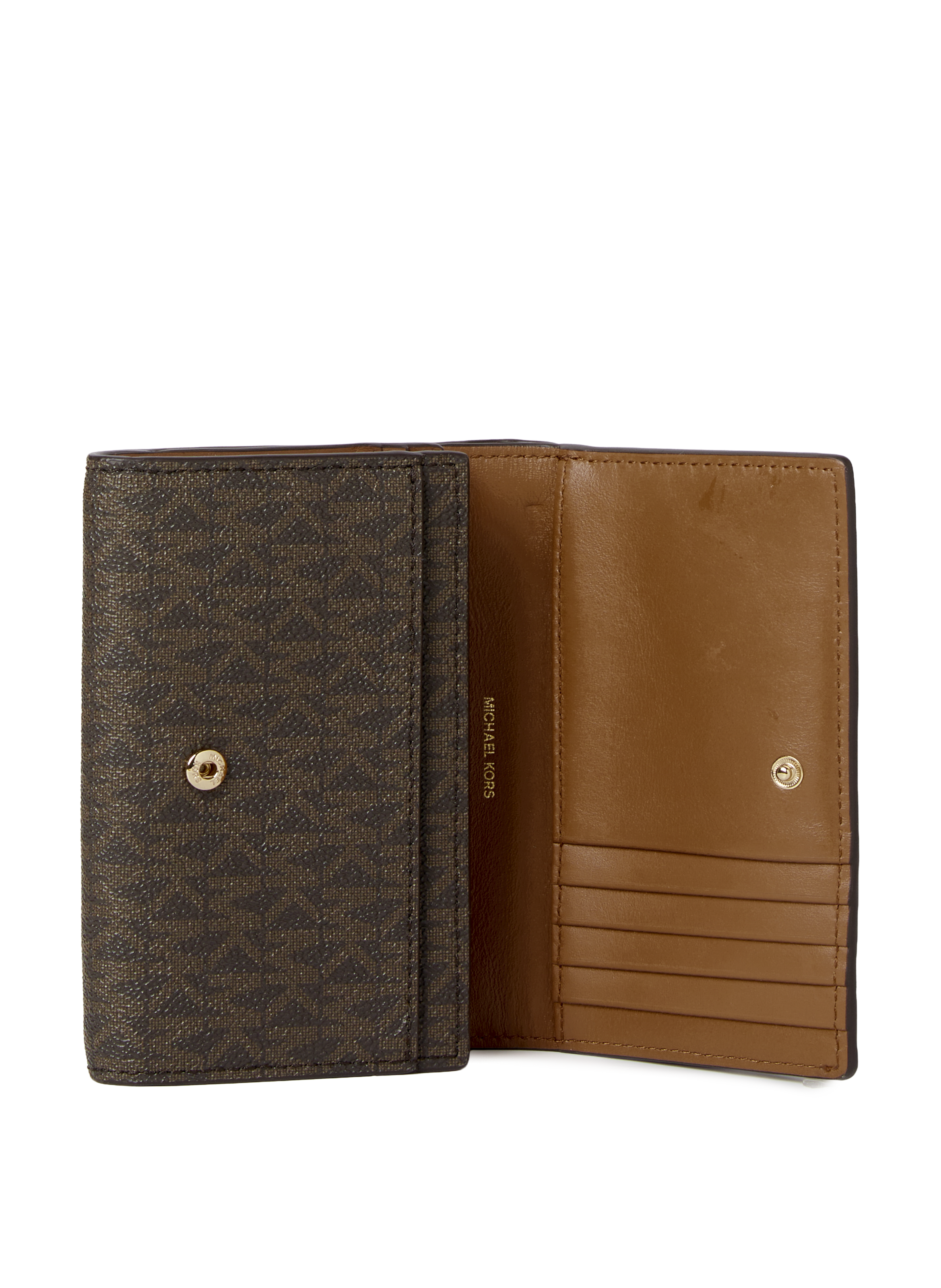 Bryant leather wallet MICHAEL KORS Brown