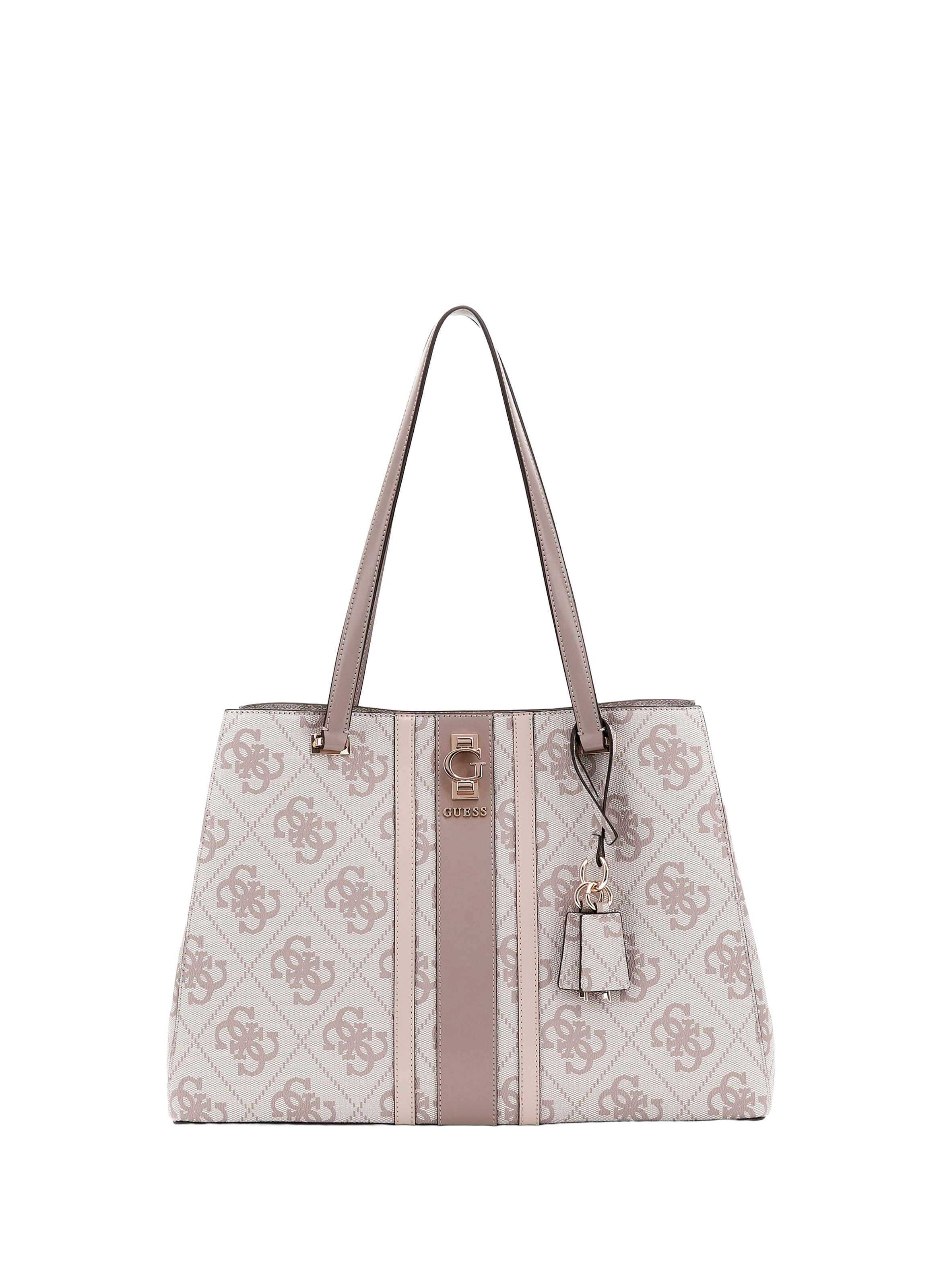 GUESS Sac épaule logotypé Brown