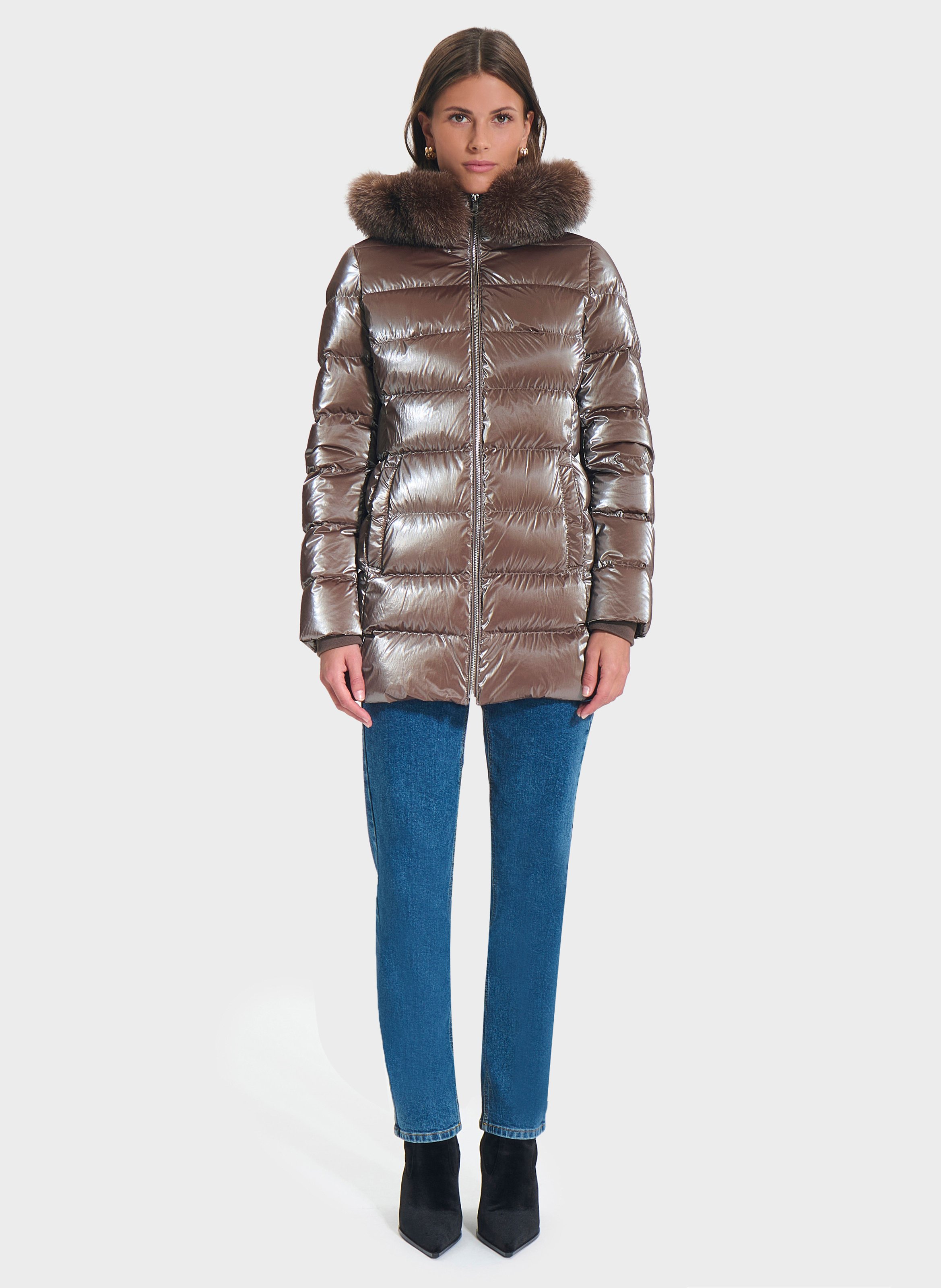 Doudoune  dalya ZAPA Marron