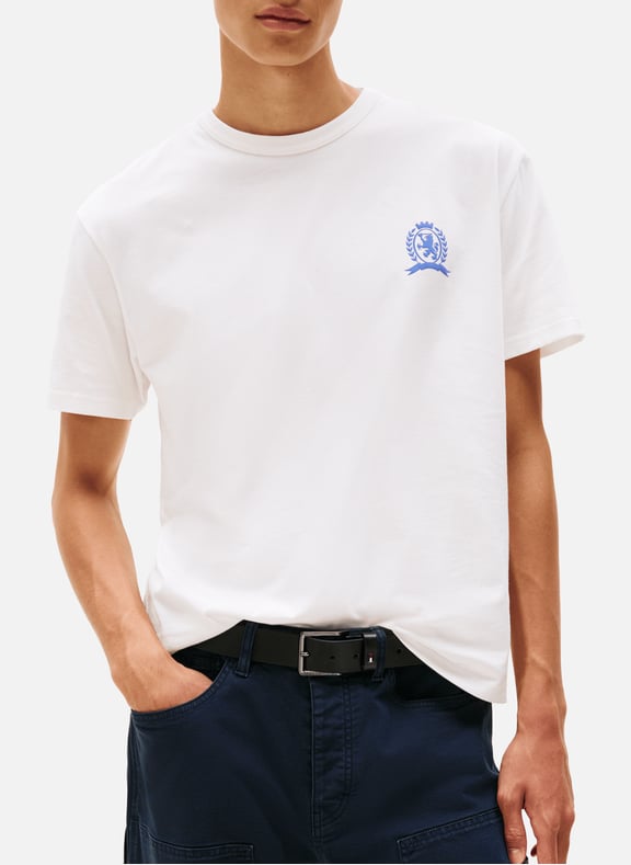 T-shirt en coton Beige by TOMMY HILFIGER TOMMY HILFIGER T-shirt en coton Beige