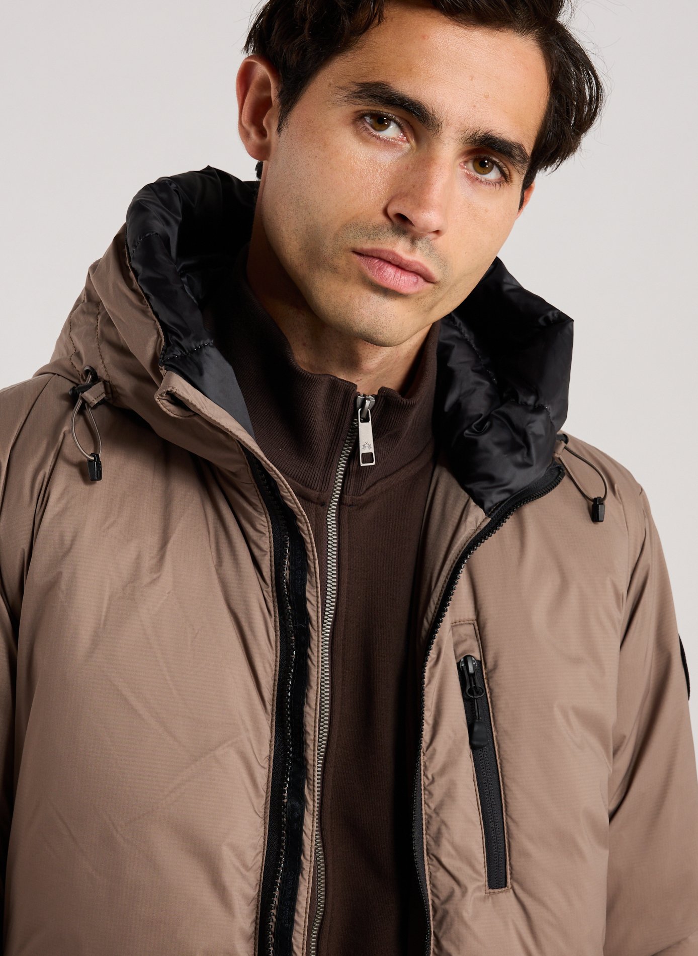 Doudoune matelassée à capuche CANADA GOOSE Gris