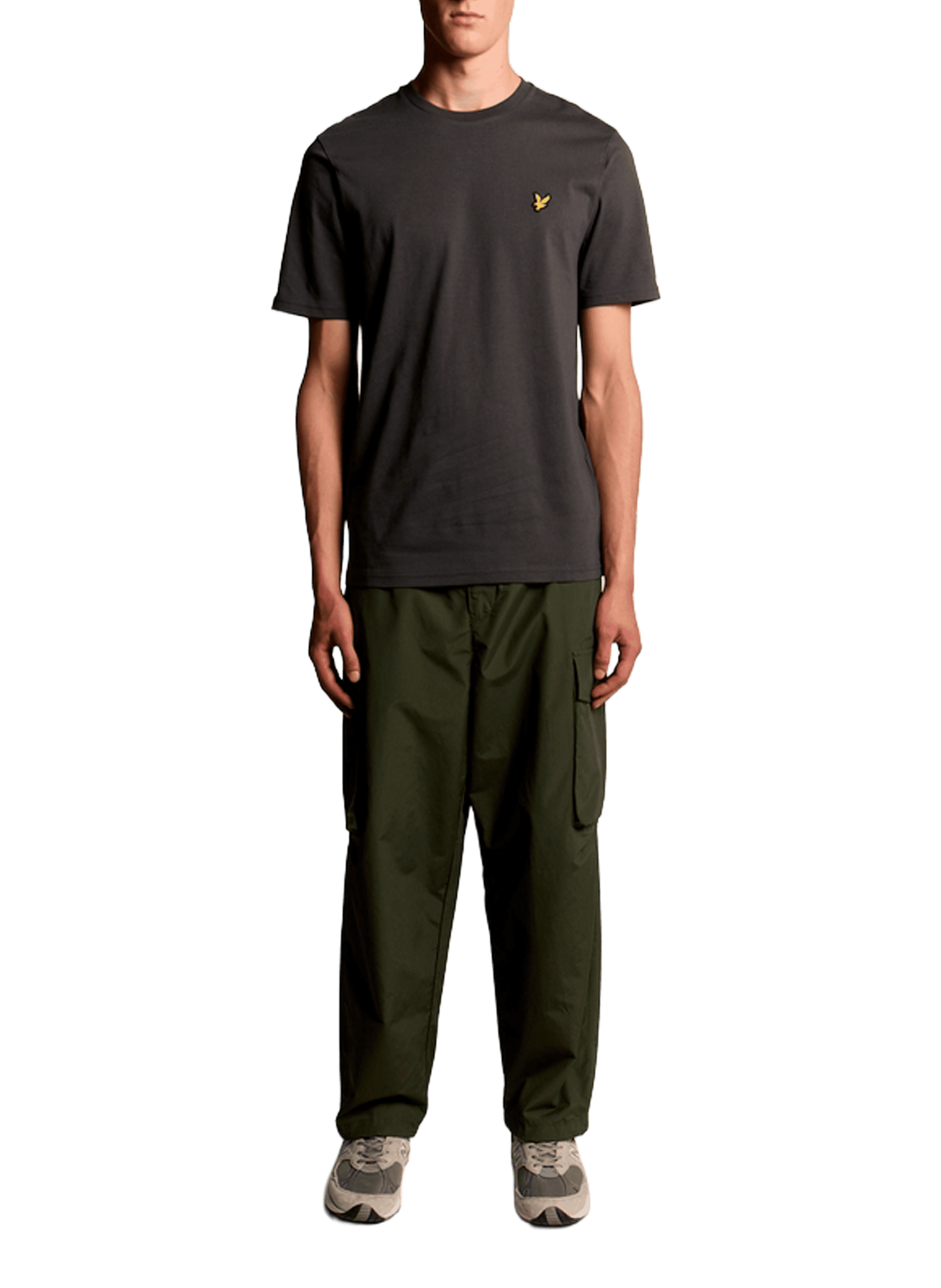 Classic Cotton T-Shirt LYLE & SCOTT Grey