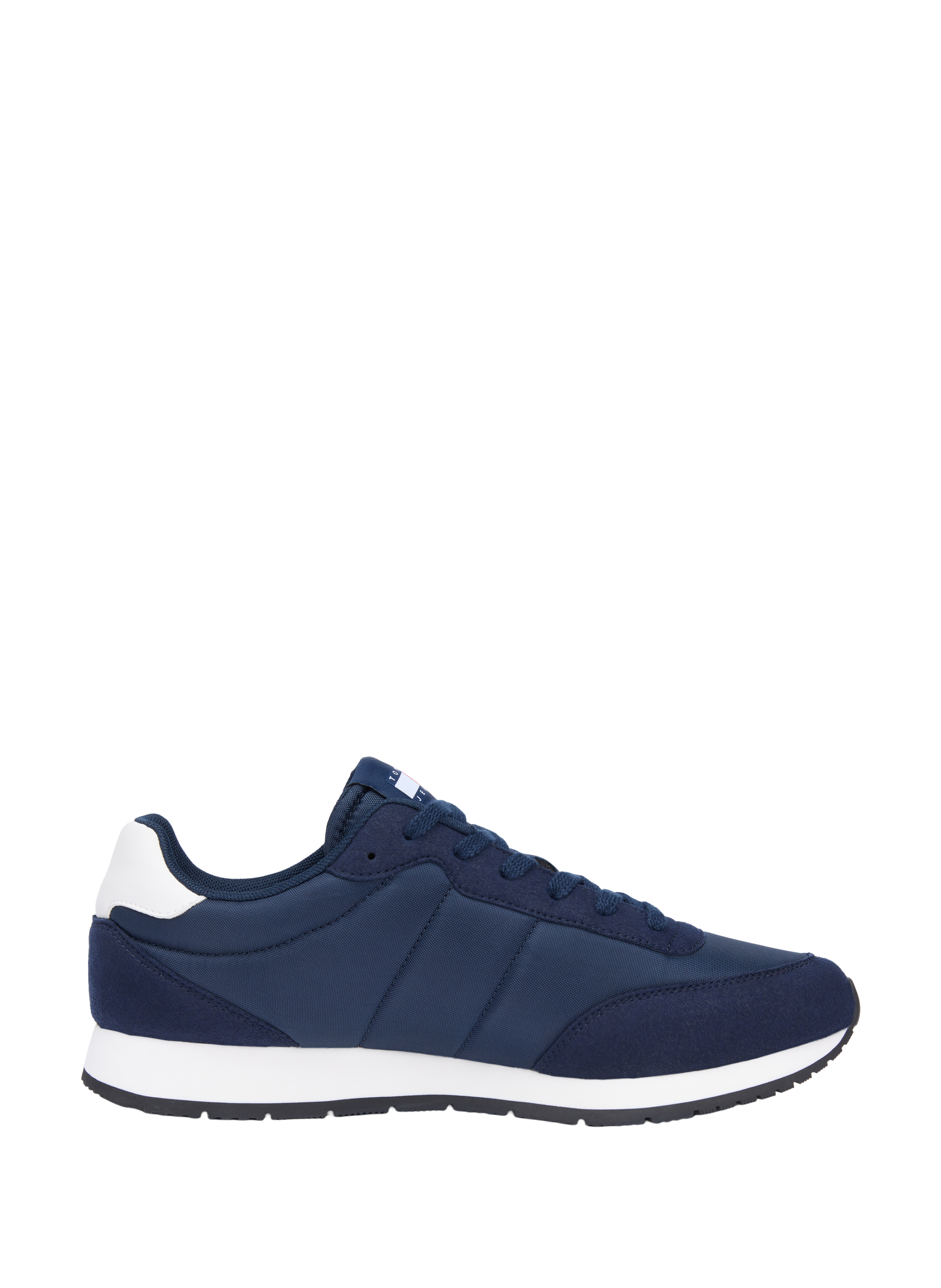 Basket bi-matière avec logo TJM  CLASSIC RUNNE Dark night navy