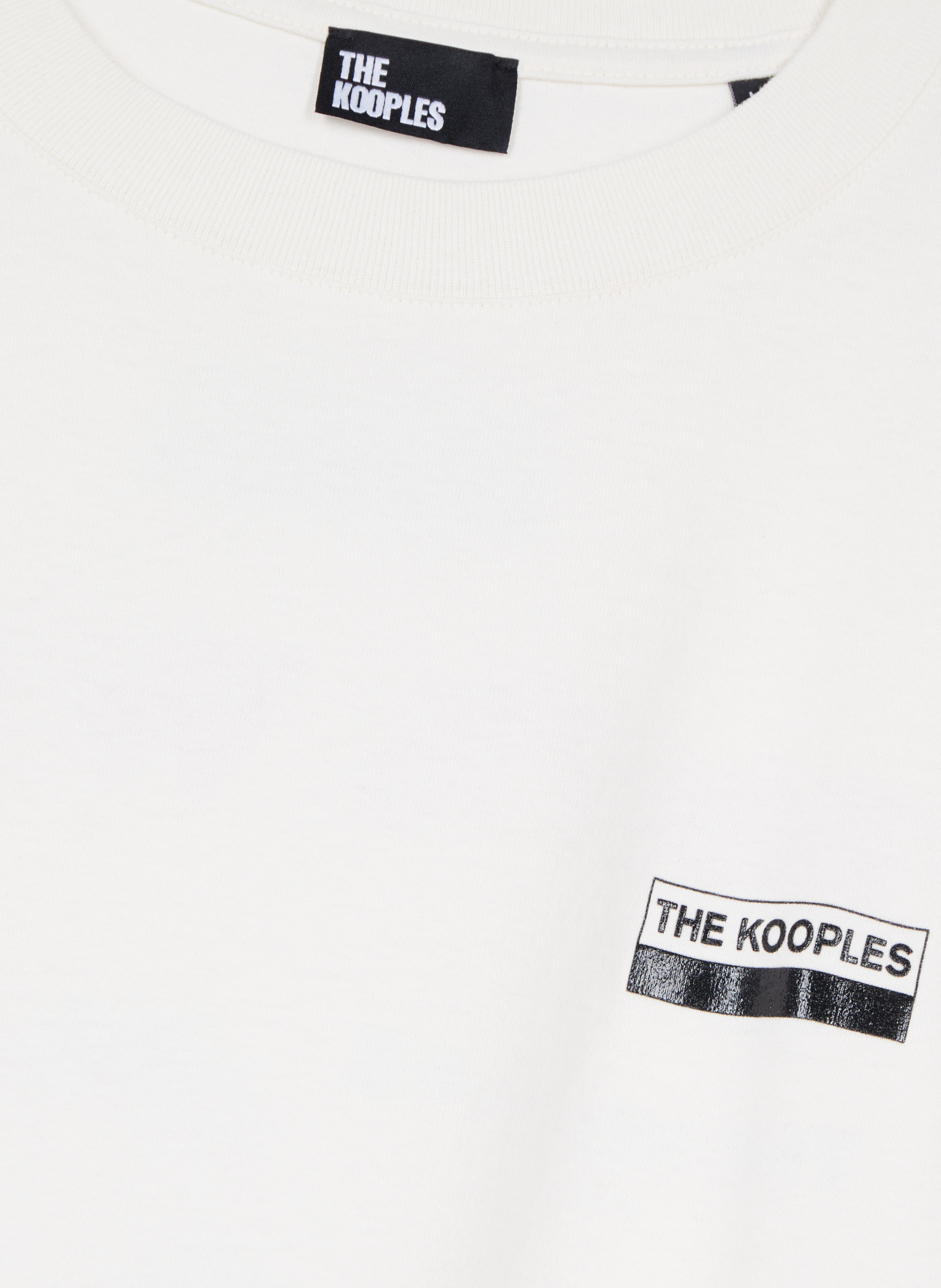 T-shirt oversize sérigraphie 100% wild Beige