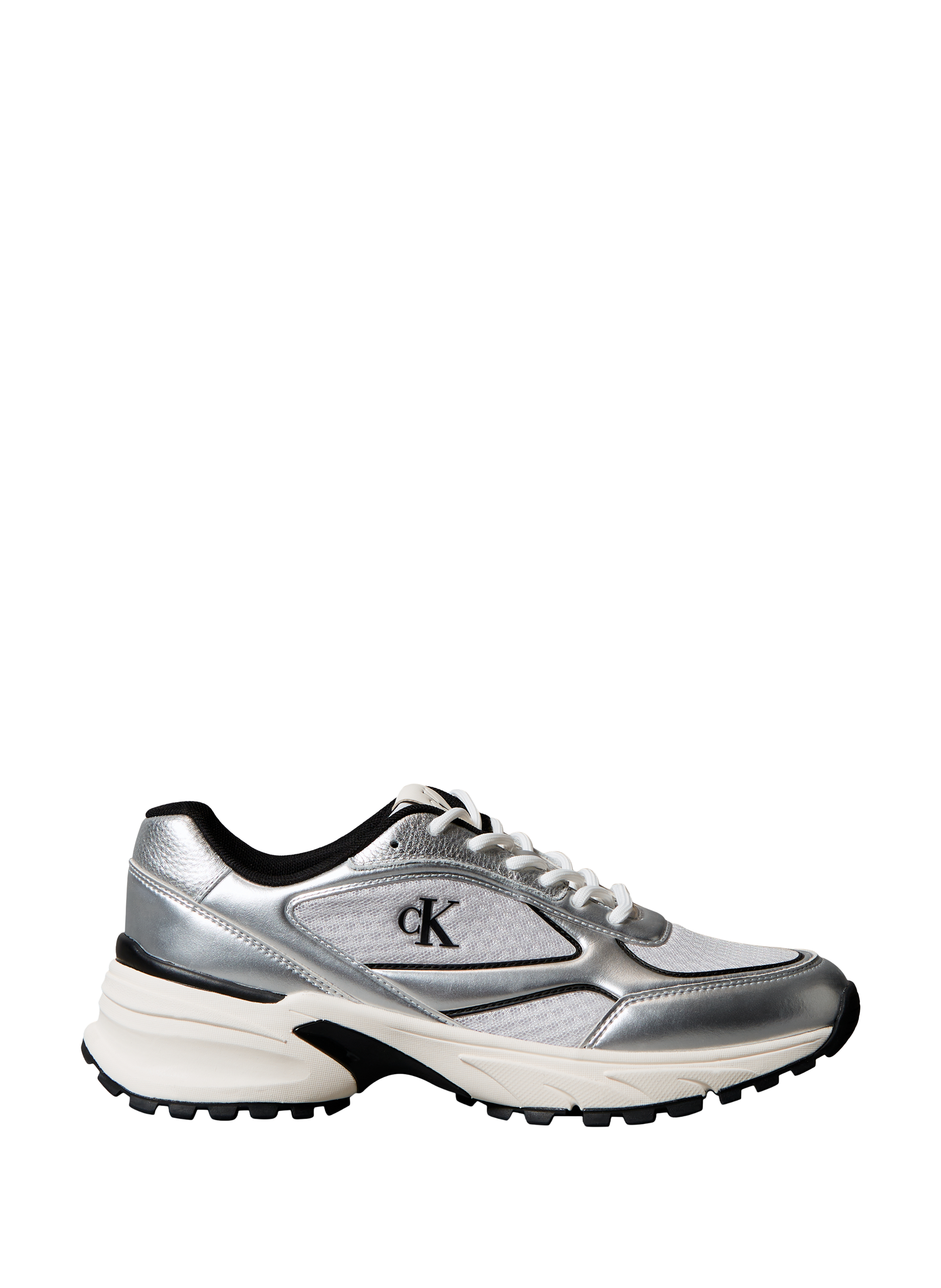 Baskets basses à talons compensés CALVIN KLEIN Multicolore