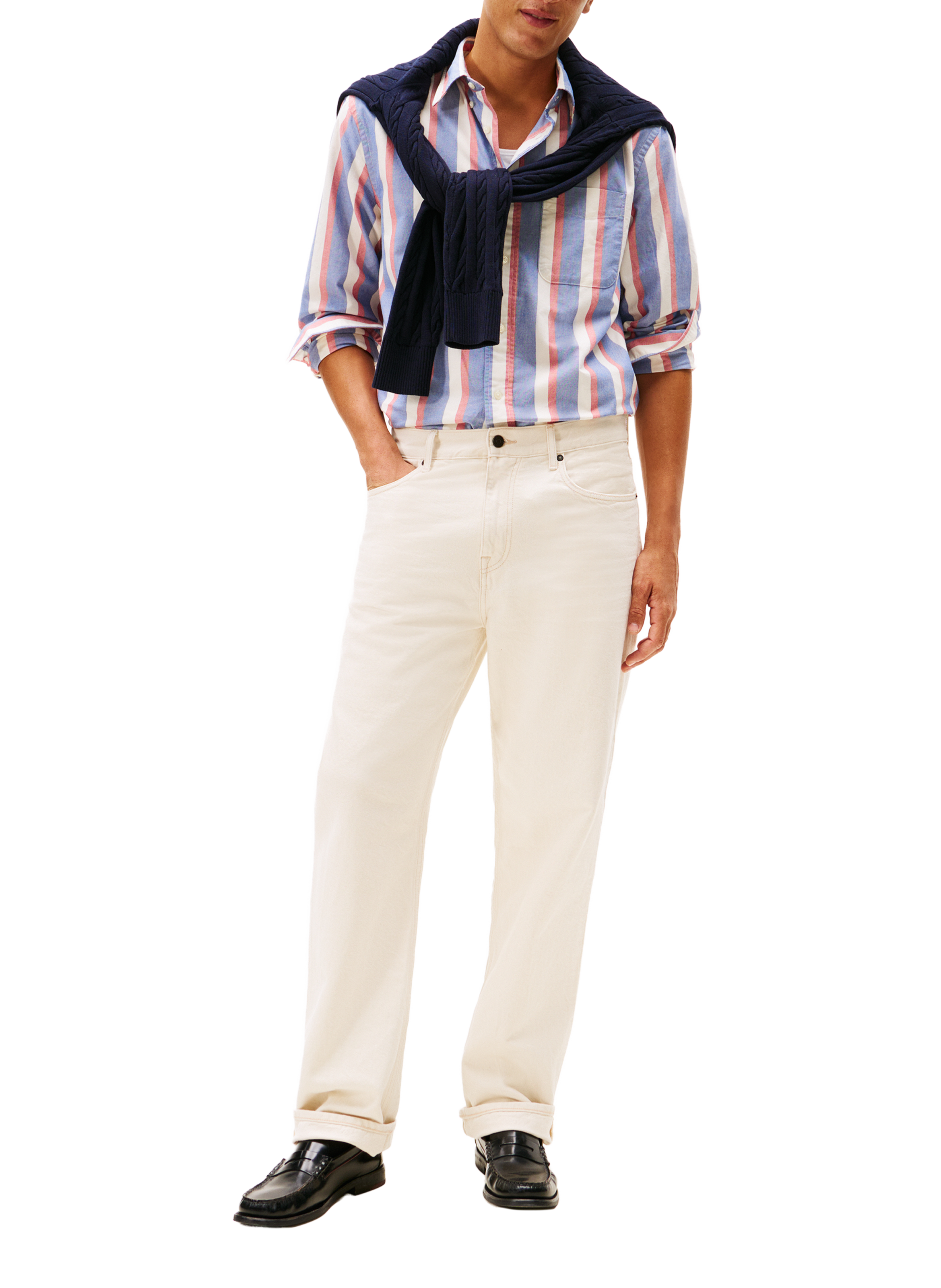 Linen shirt TOMMY HILFIGER Multicolour