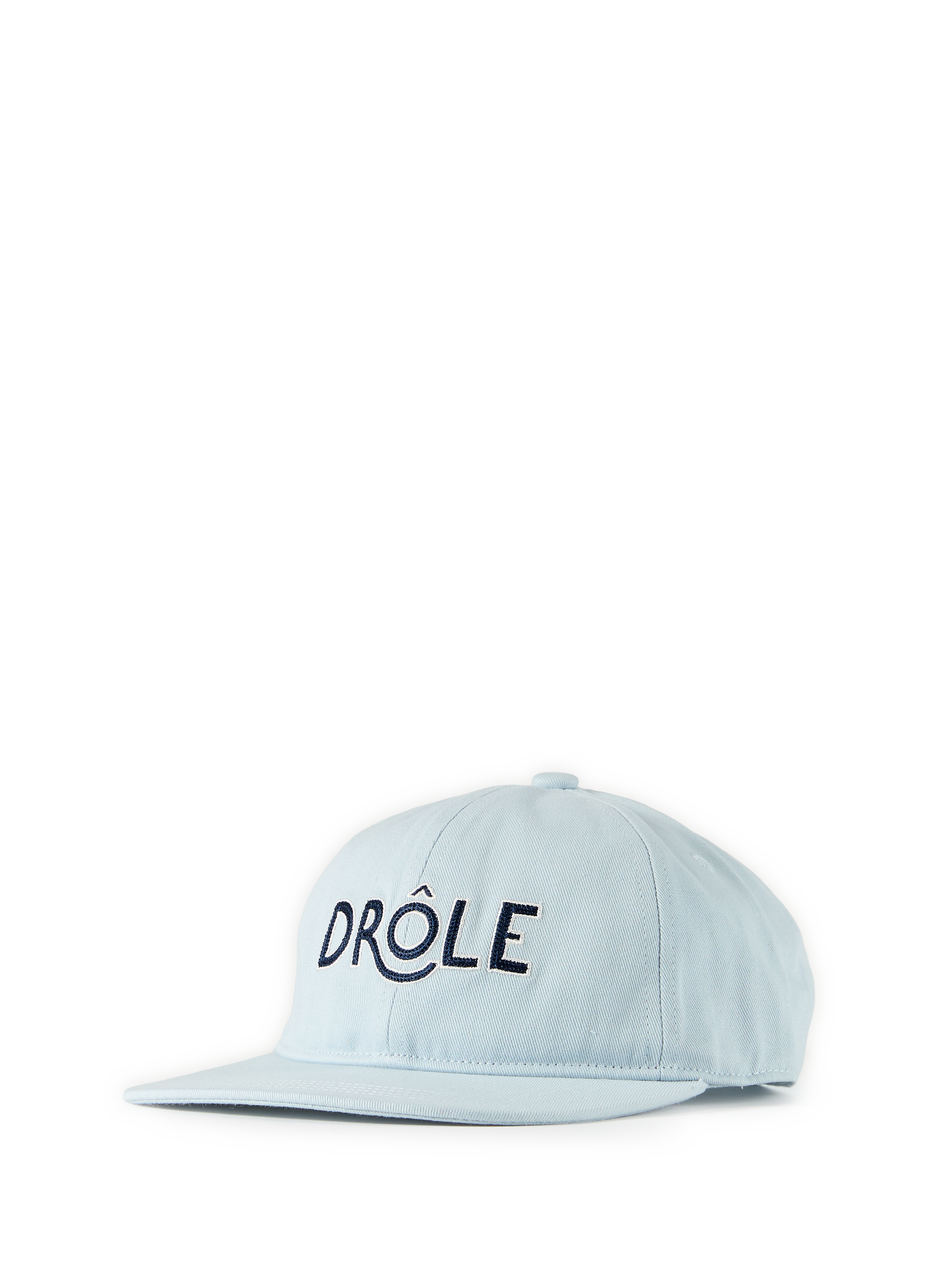 Embroidered cotton baseball cap DROLE DE MONSIEUR Blue