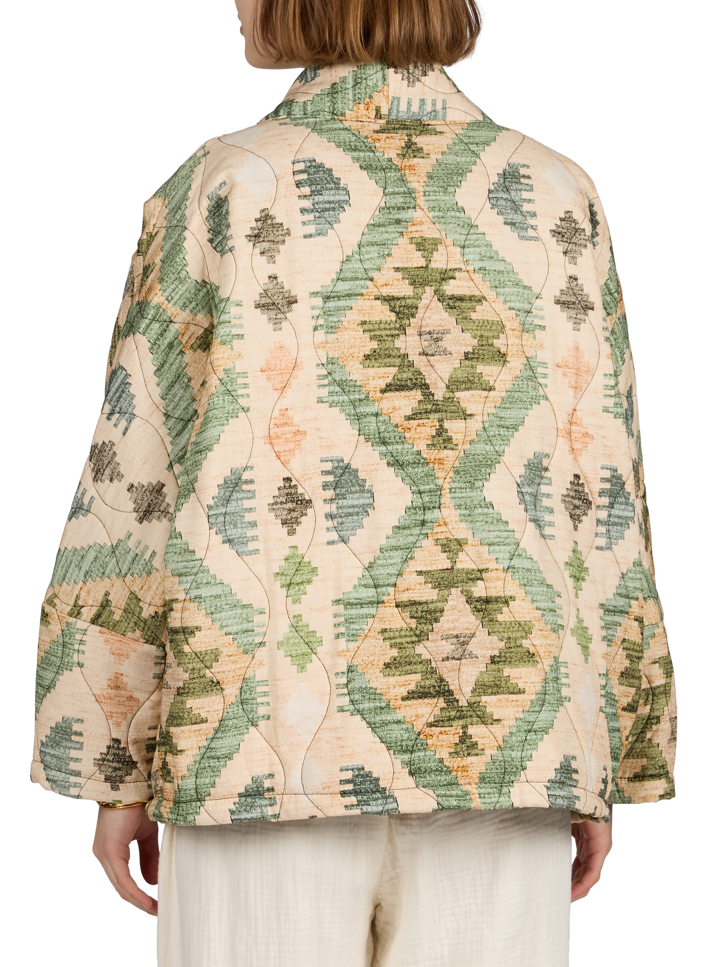 Kimono Chicago imprimé AOKYANOS Multicolore