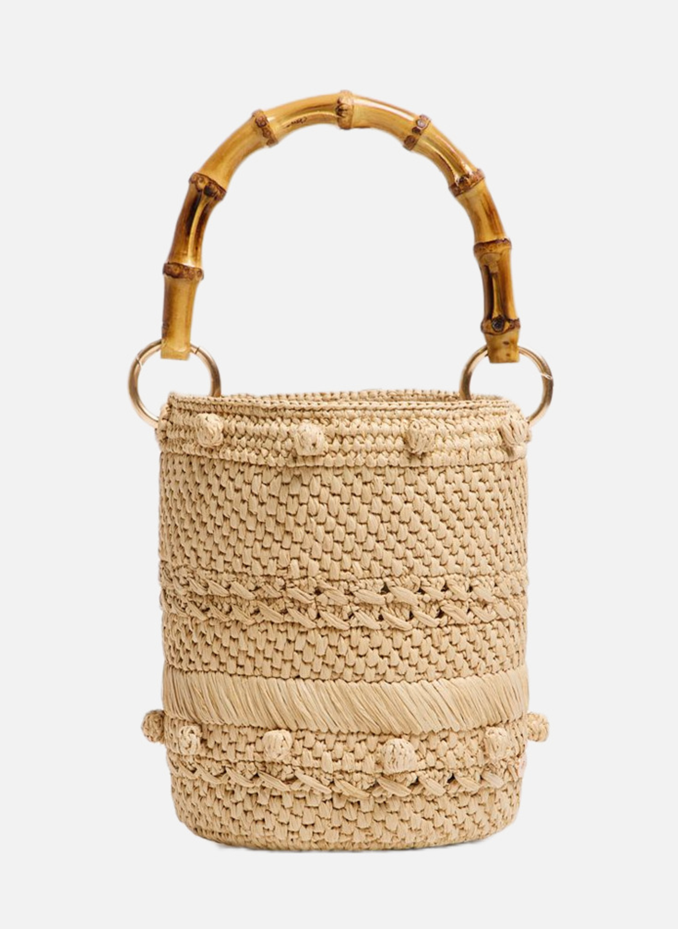 Petit sac seau VANESSA BRUNO Beige